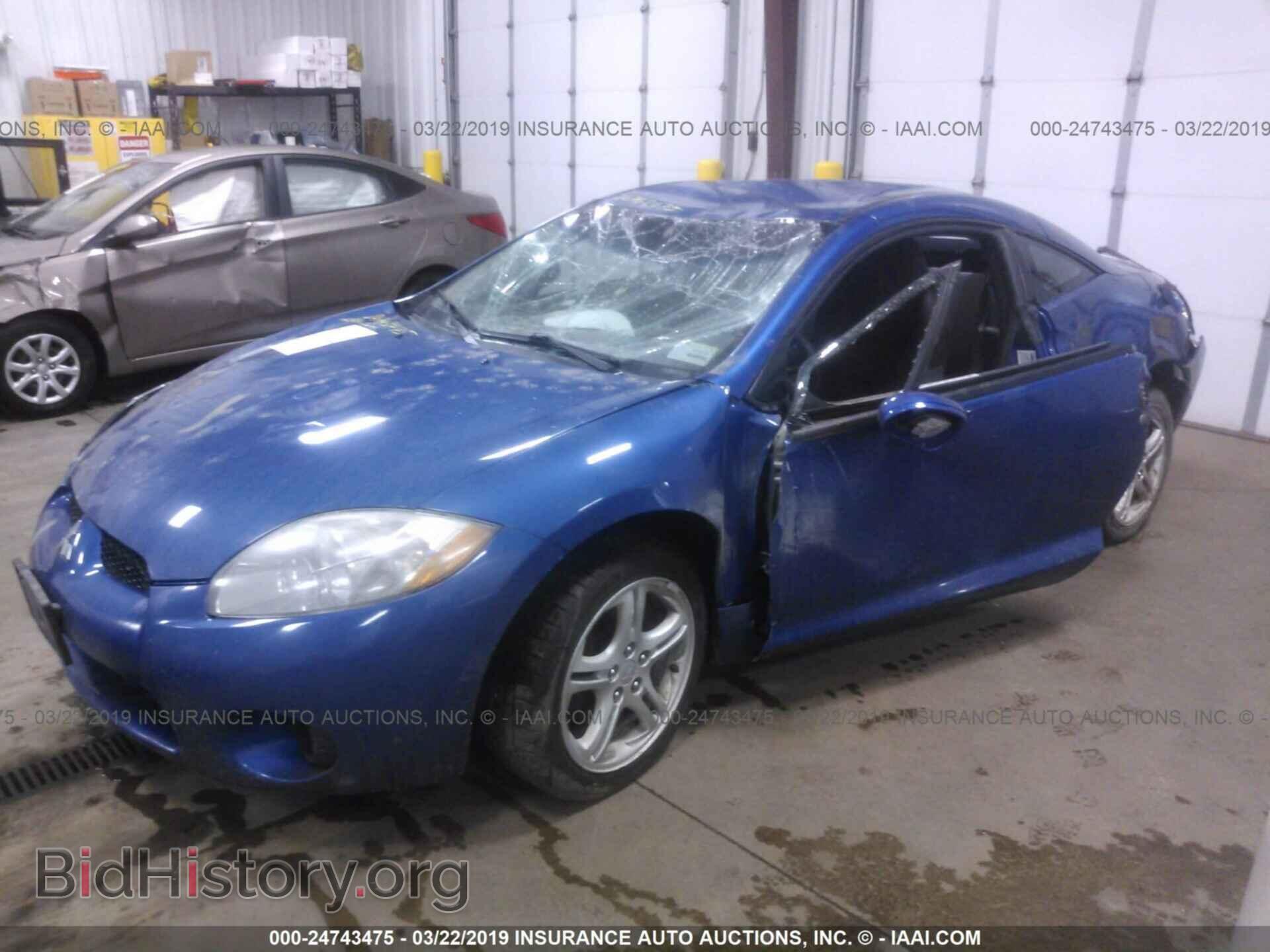 2006 MITSUBISHI ECLIPSE - VIN: 4A3AK24F46E004313 - Photo 2