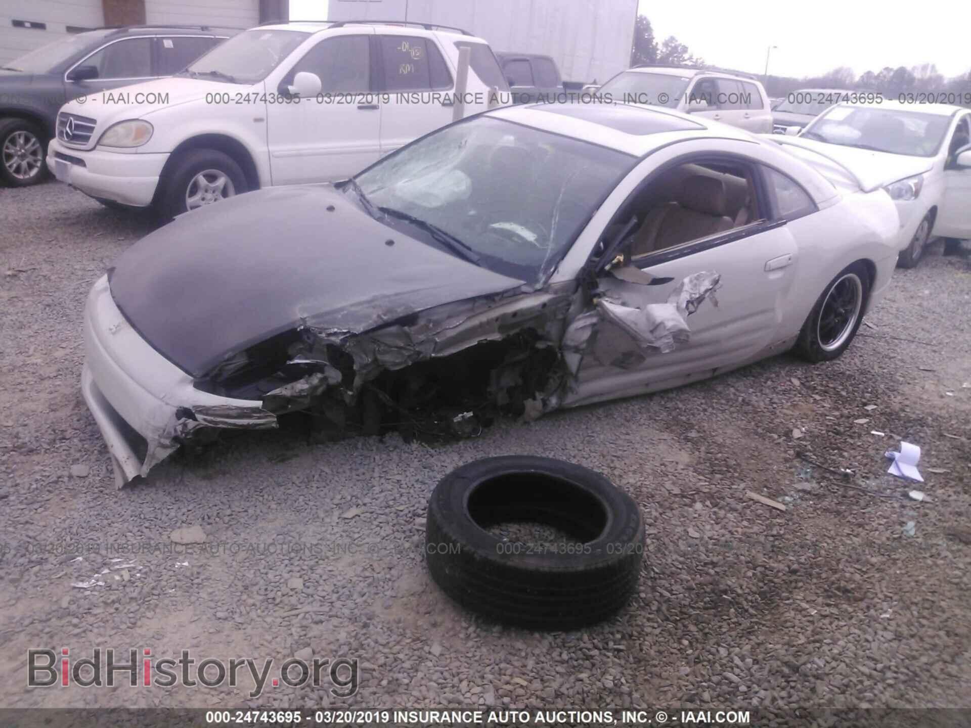 2002 MITSUBISHI ECLIPSE - VIN: 4A3AC54H52E009868 - Photo 2