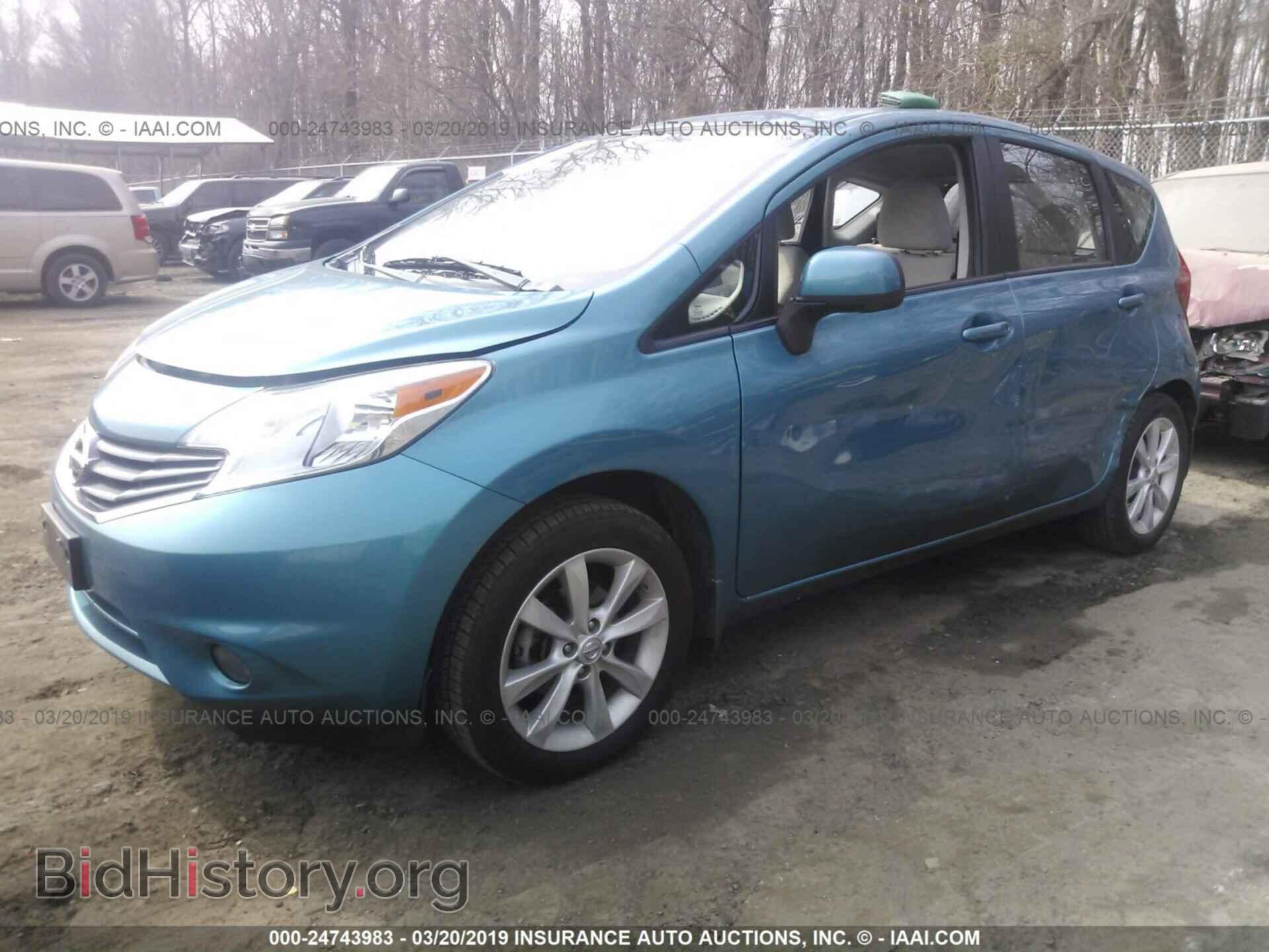 2014 NISSAN VERSA NOTE - VIN: 3N1CE2CP7EL435372 - Фото 2