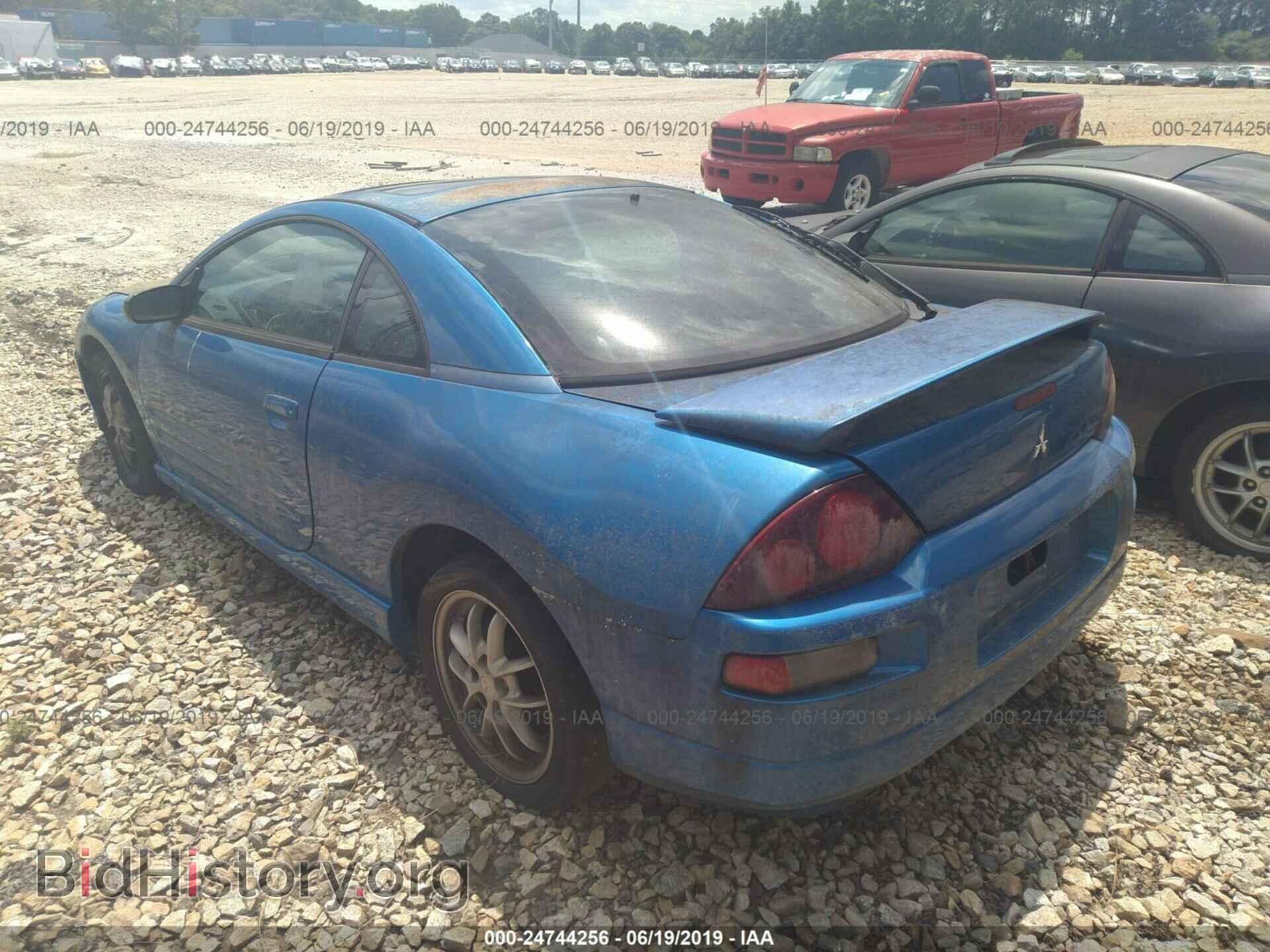 2002 MITSUBISHI ECLIPSE - VIN: 4A3AC54H32E058499 - Photo 3