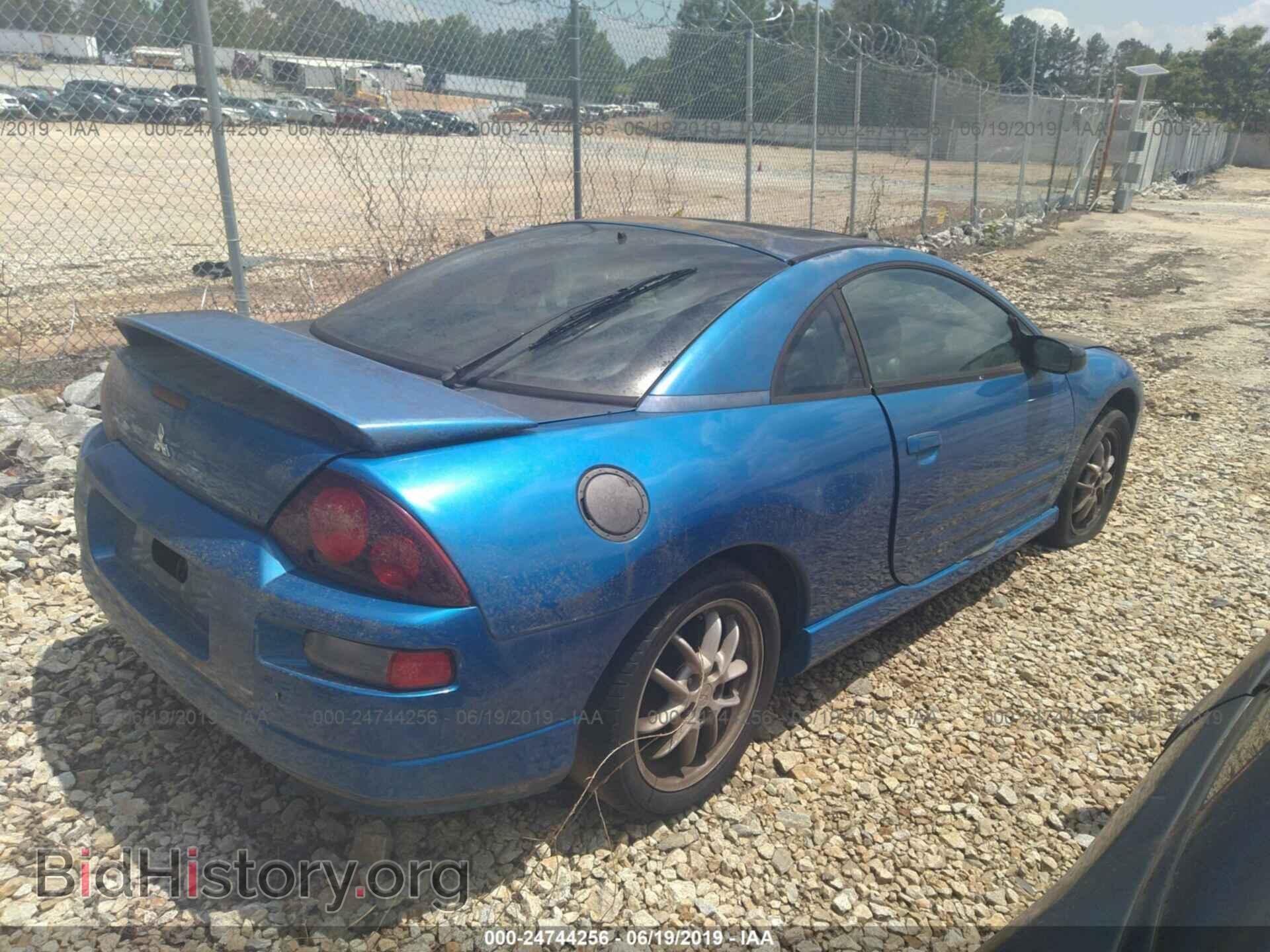 2002 MITSUBISHI ECLIPSE - VIN: 4A3AC54H32E058499 - Photo 4