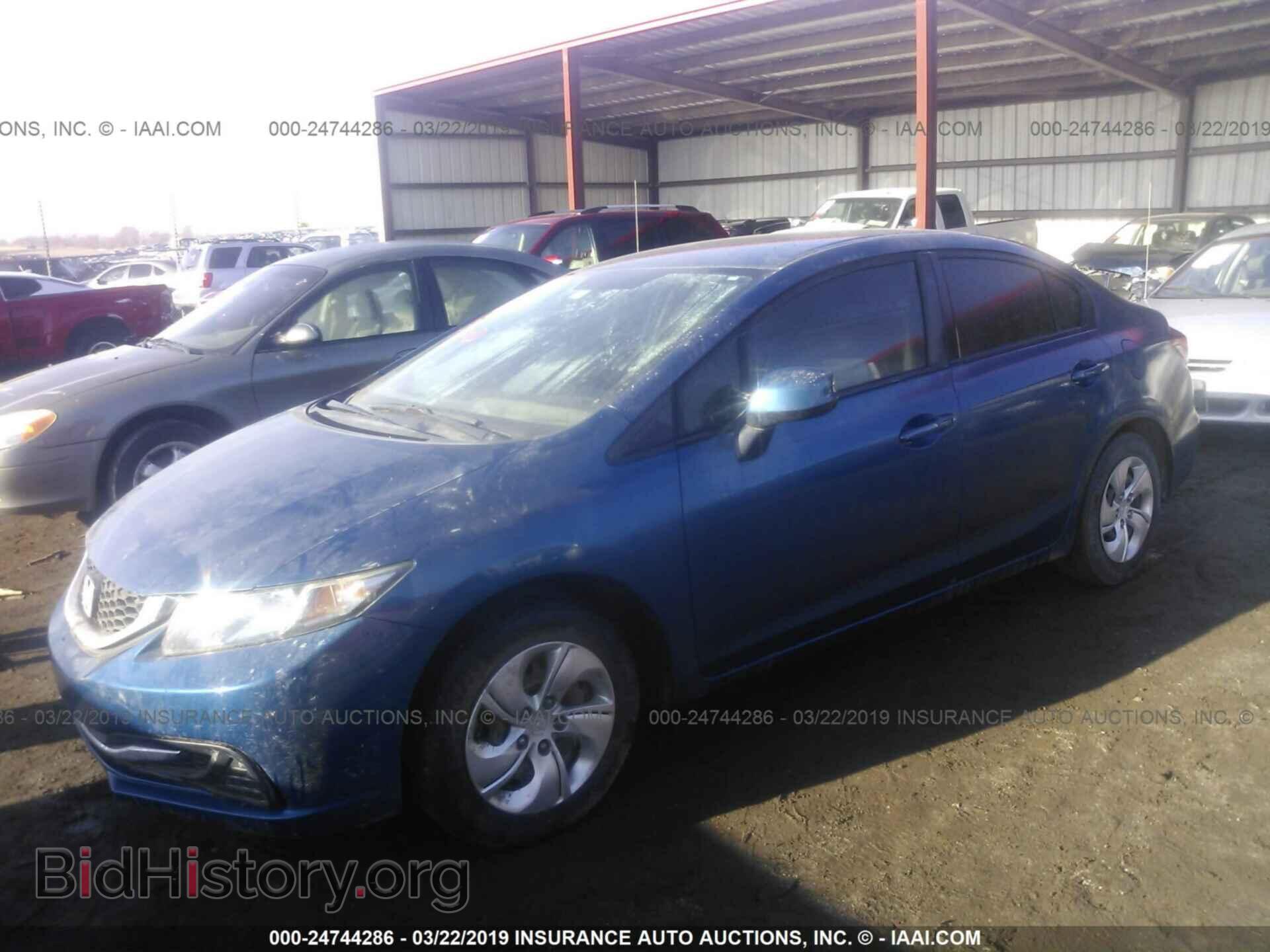 2013 HONDA CIVIC - VIN: 19XFB2F52DE072950 - Фото 2