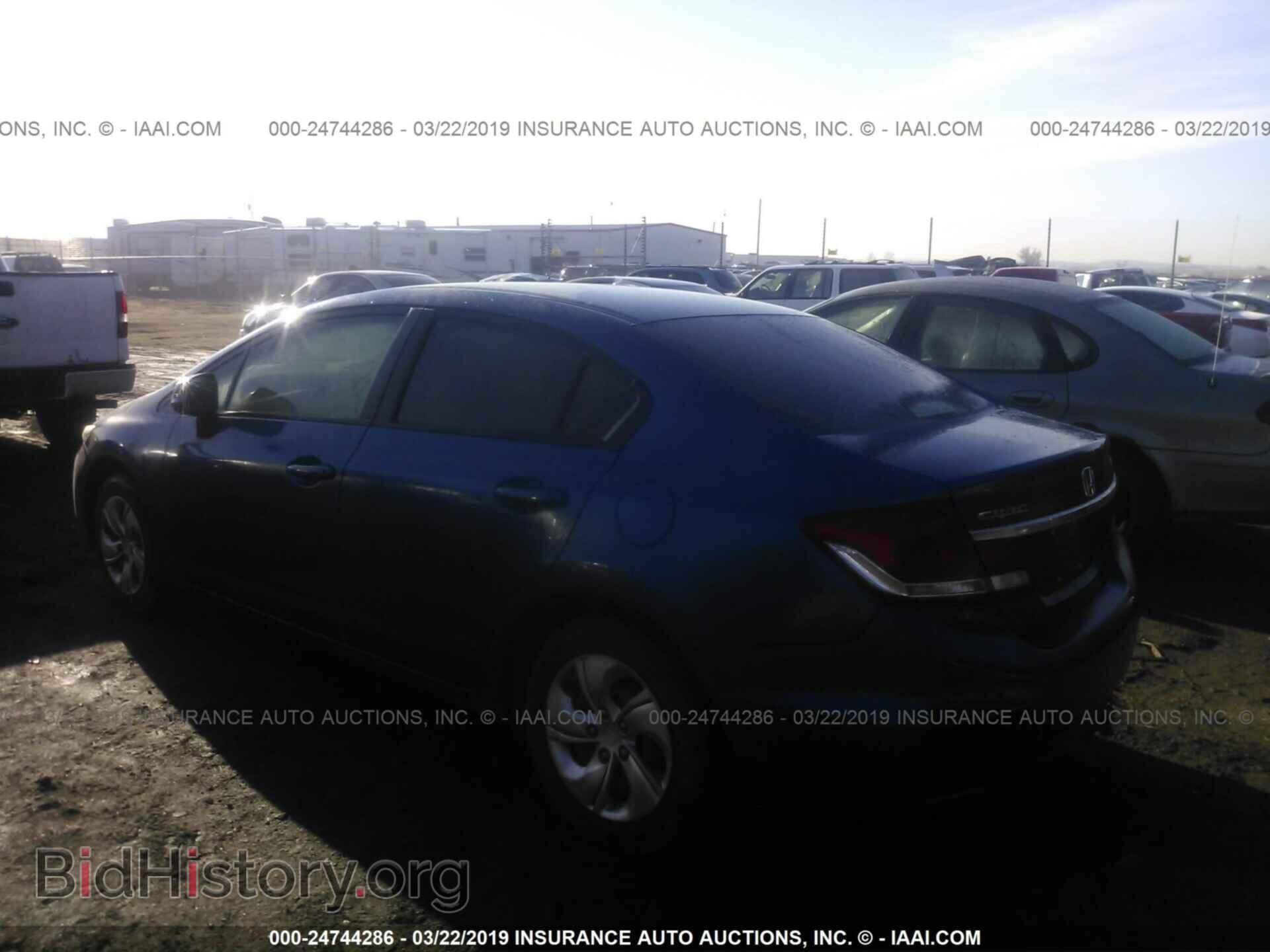 2013 HONDA CIVIC - VIN: 19XFB2F52DE072950 - Фото 3