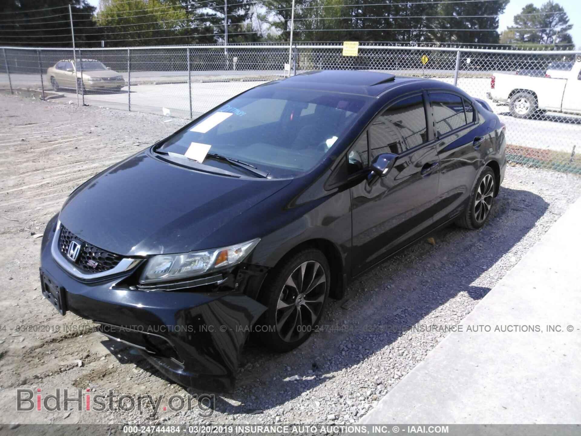 2013 HONDA CIVIC - VIN: 2HGFB6E54DH710159 - Фото 2