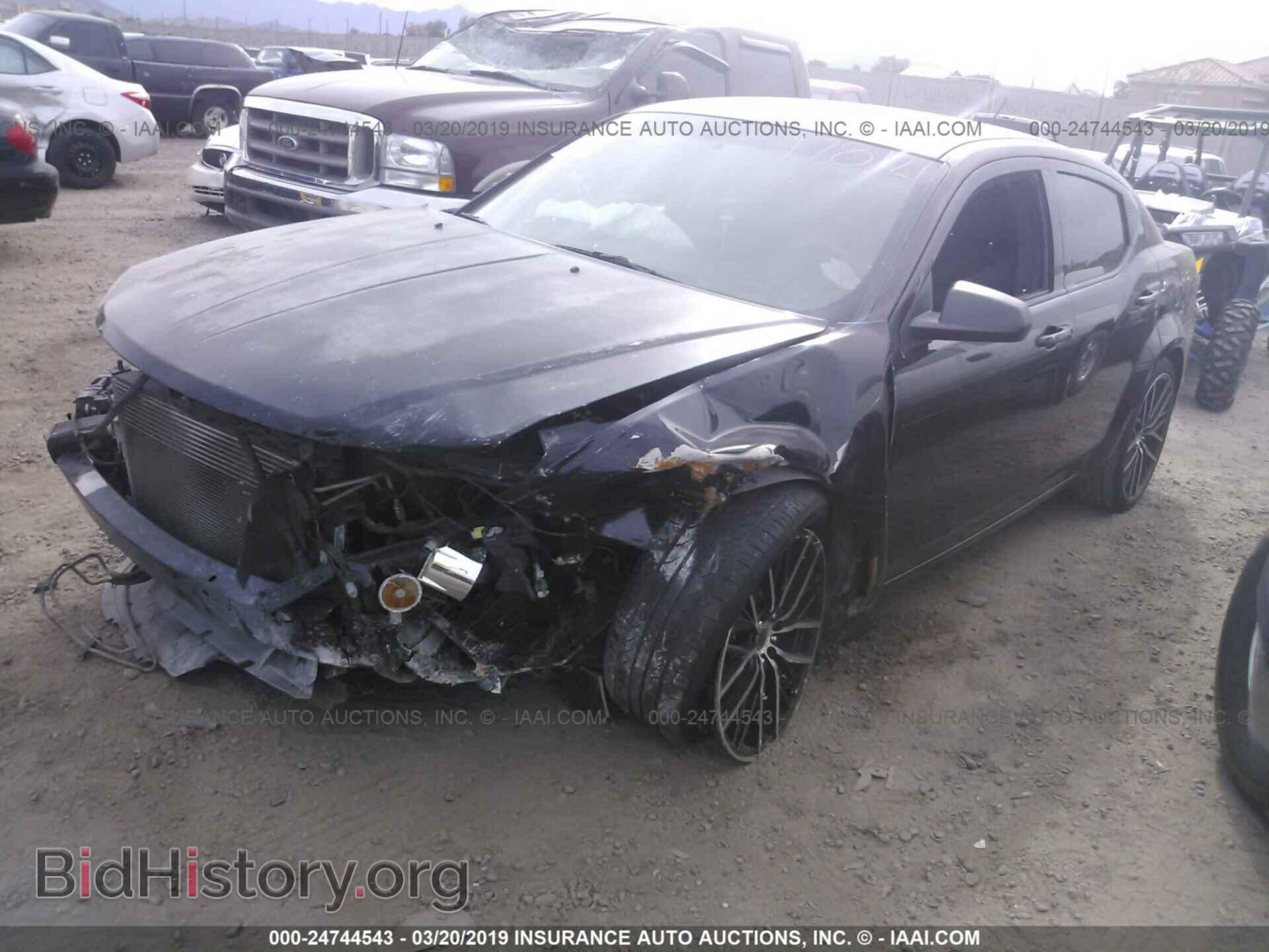 2013 DODGE AVENGER - VIN: 1C3CDZAB6DN553707 - Photo 2