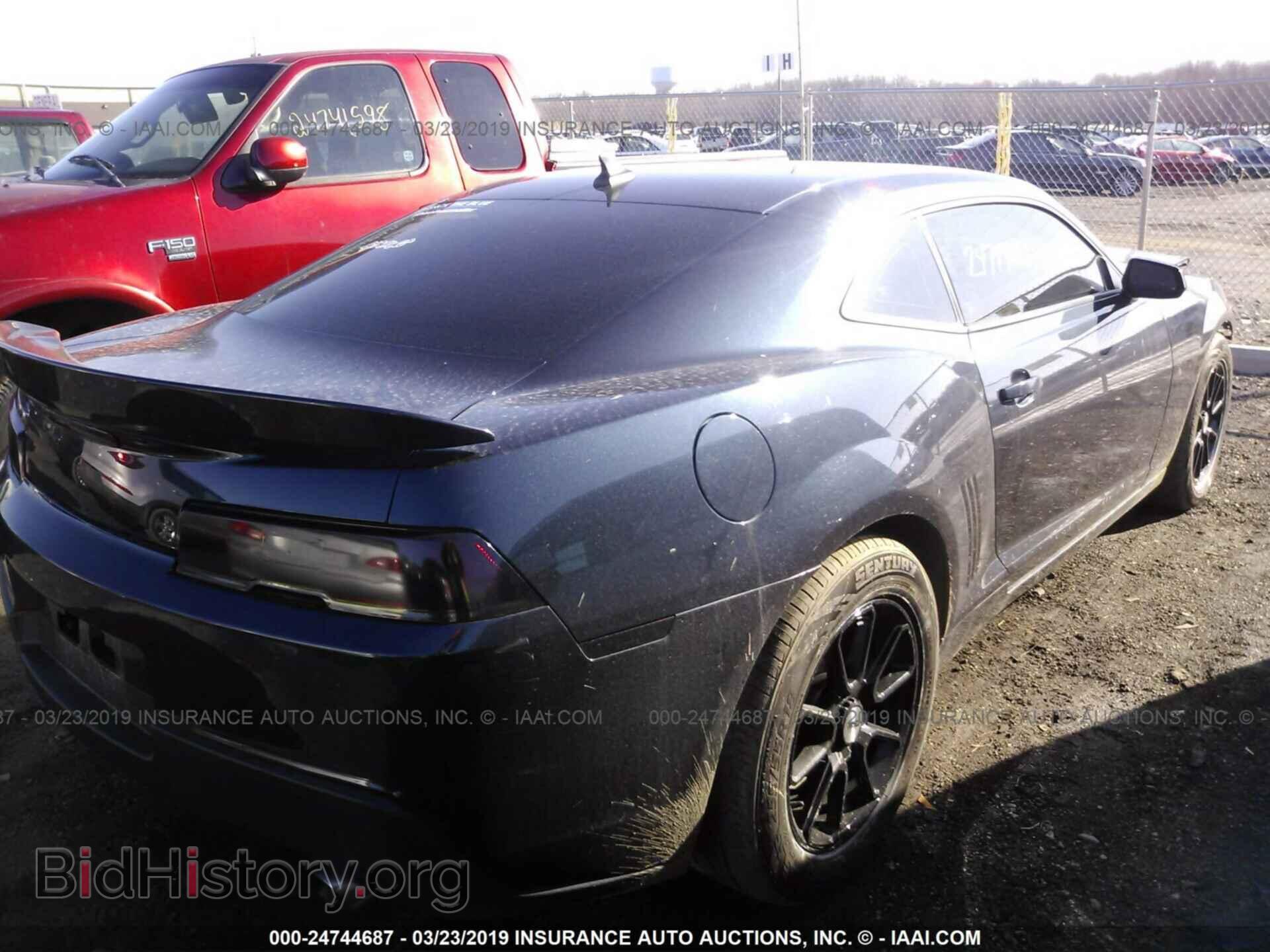 2014 CHEVROLET CAMARO - VIN: 2G1FF1E36E9147205 - Фото 4