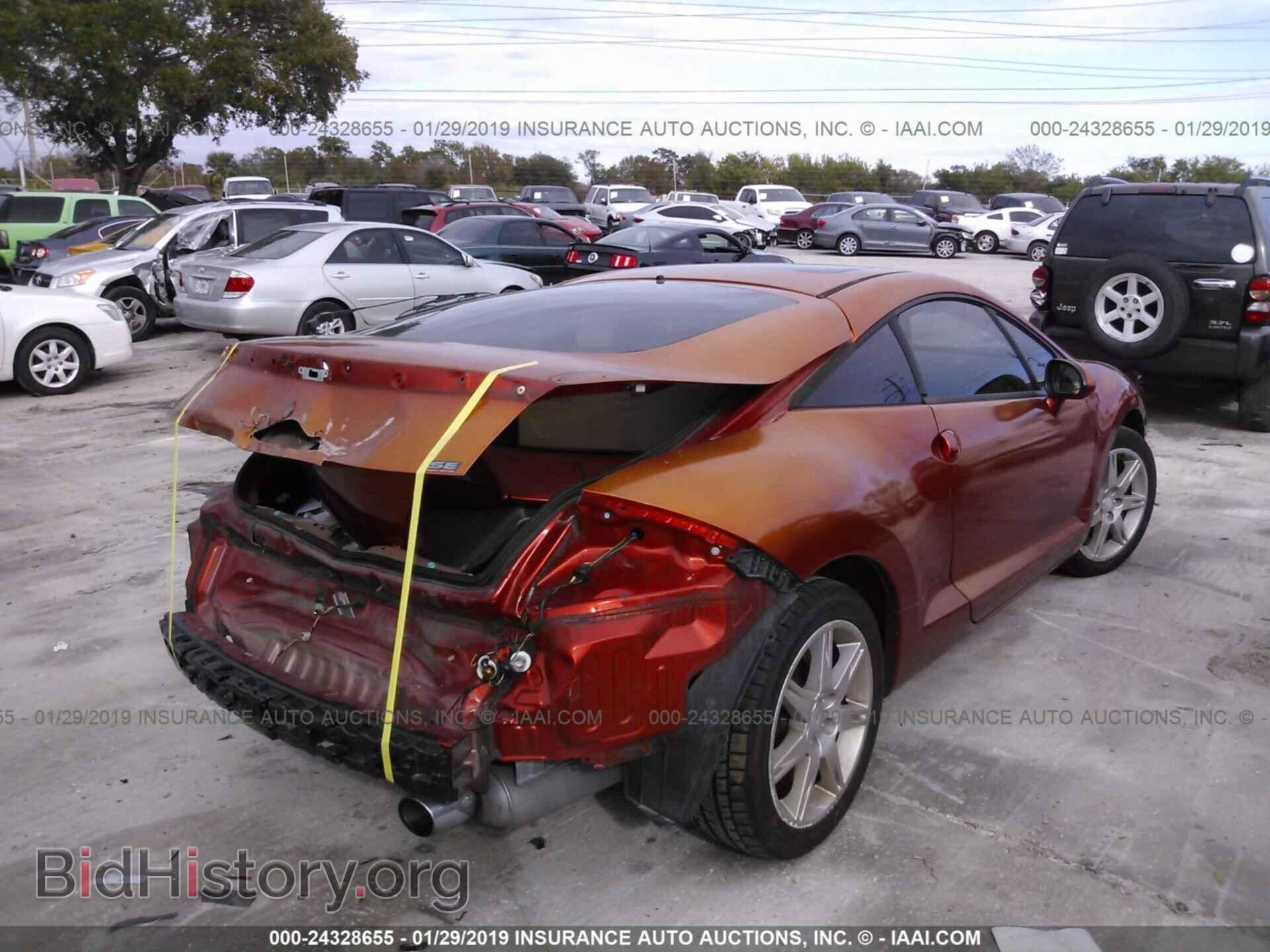 2007 MITSUBISHI ECLIPSE - VIN: 4A3AK64F67E067650 - Фото 4