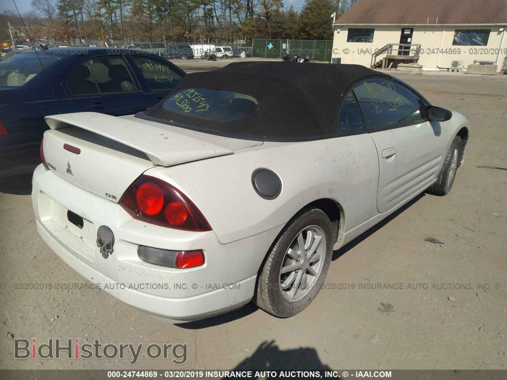 2002 MITSUBISHI ECLIPSE - VIN: 4A3AE45G42E032634 - Photo 4