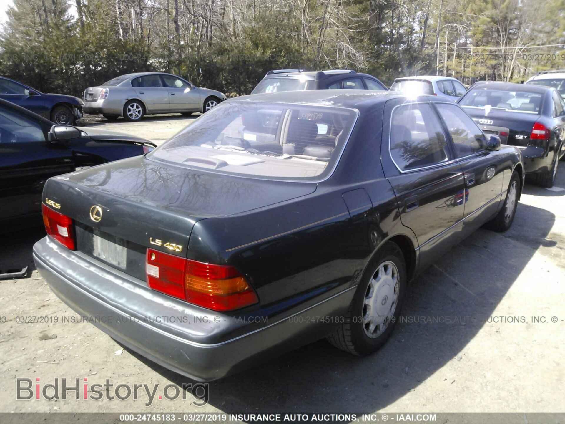 1995 LEXUS LS - VIN: JT8UF22E6S0012076 - Фото 4