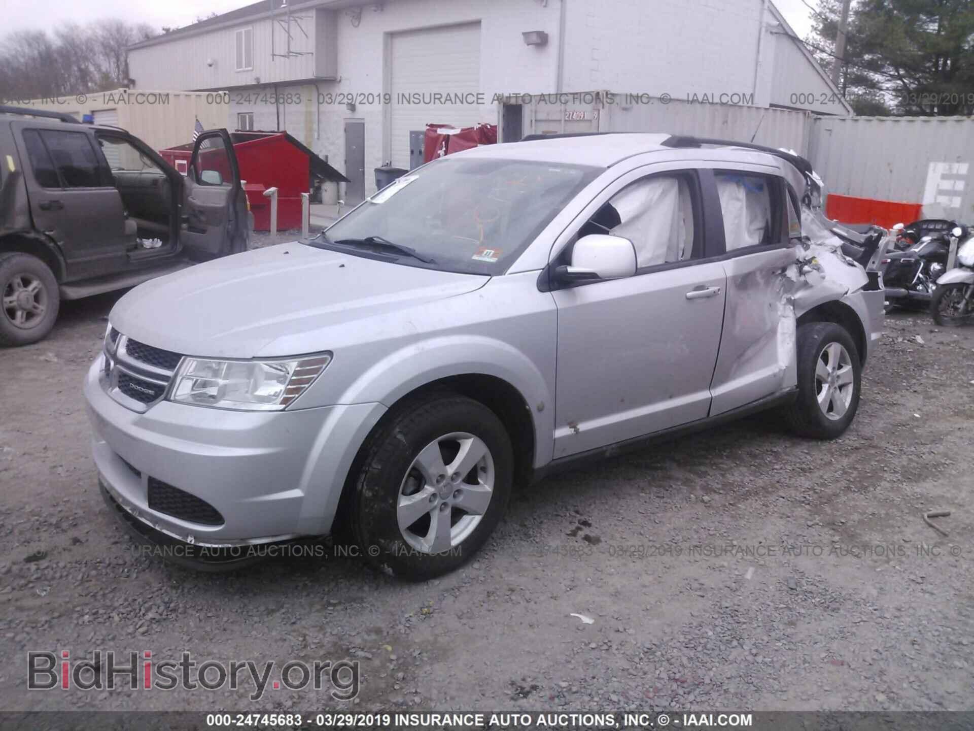 2011 DODGE JOURNEY - VIN: 3D4PG1FGXBT524334 - Фото 2