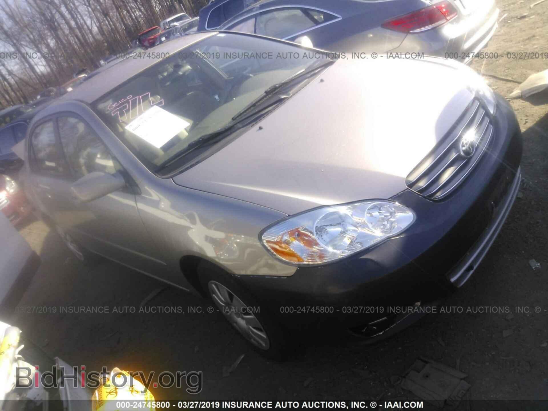 Photo 2T1BR32E53C082794 - TOYOTA COROLLA 2003