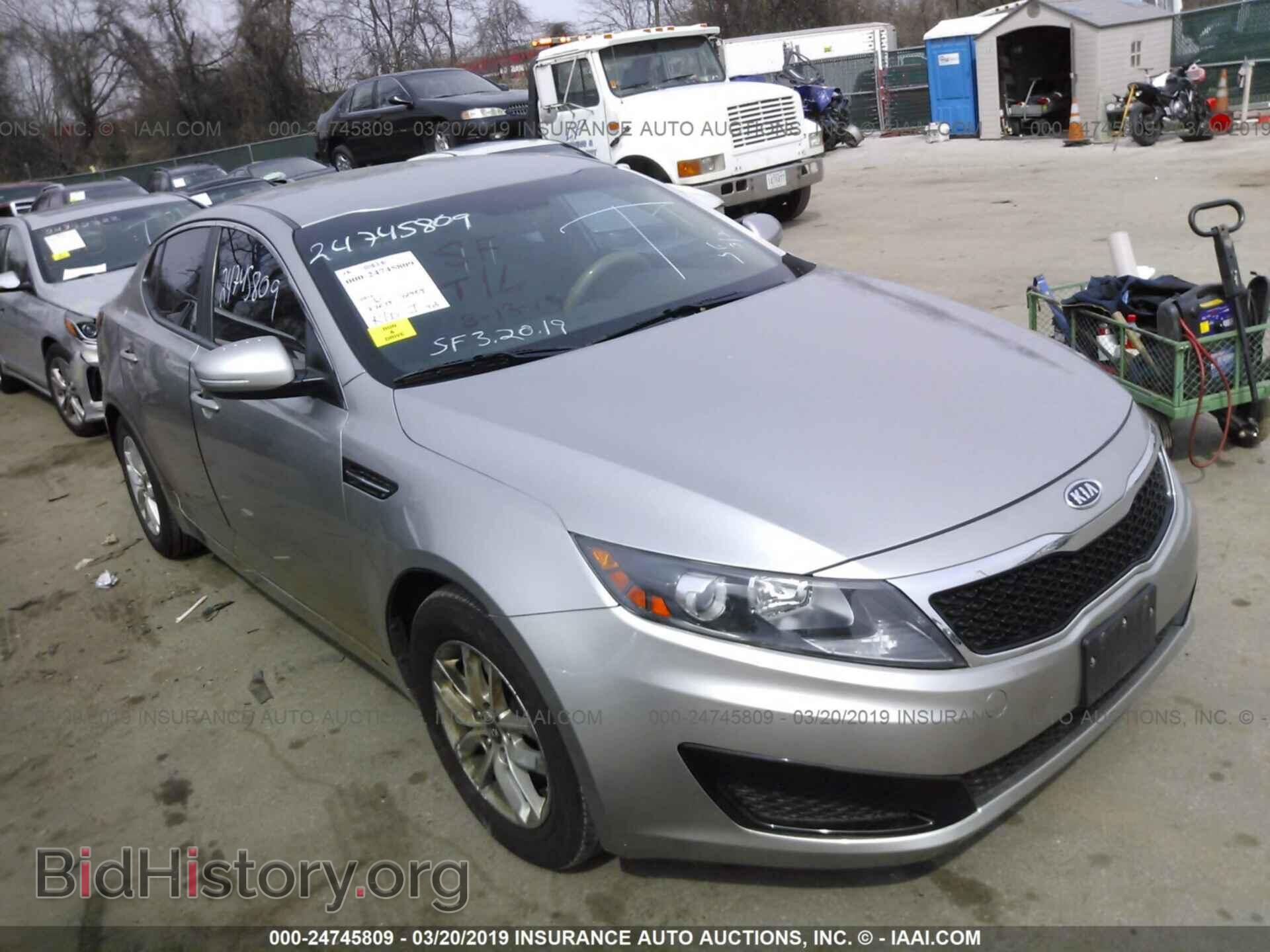 Фотография KNAGM4A72B5170983 - KIA OPTIMA 2011