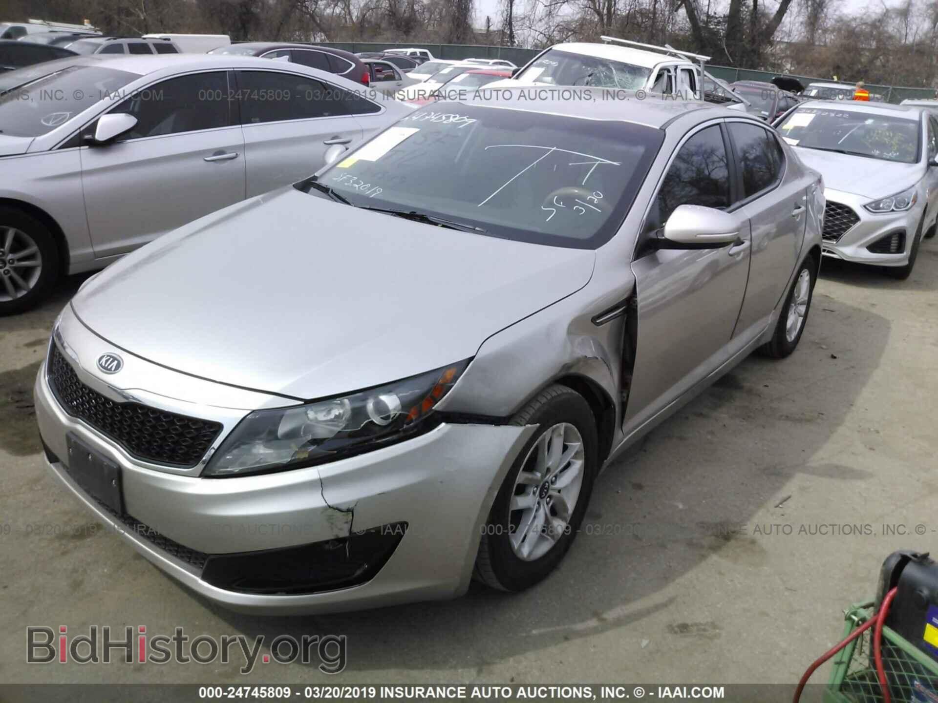 2011 KIA OPTIMA - VIN: KNAGM4A72B5170983 - Фото 2