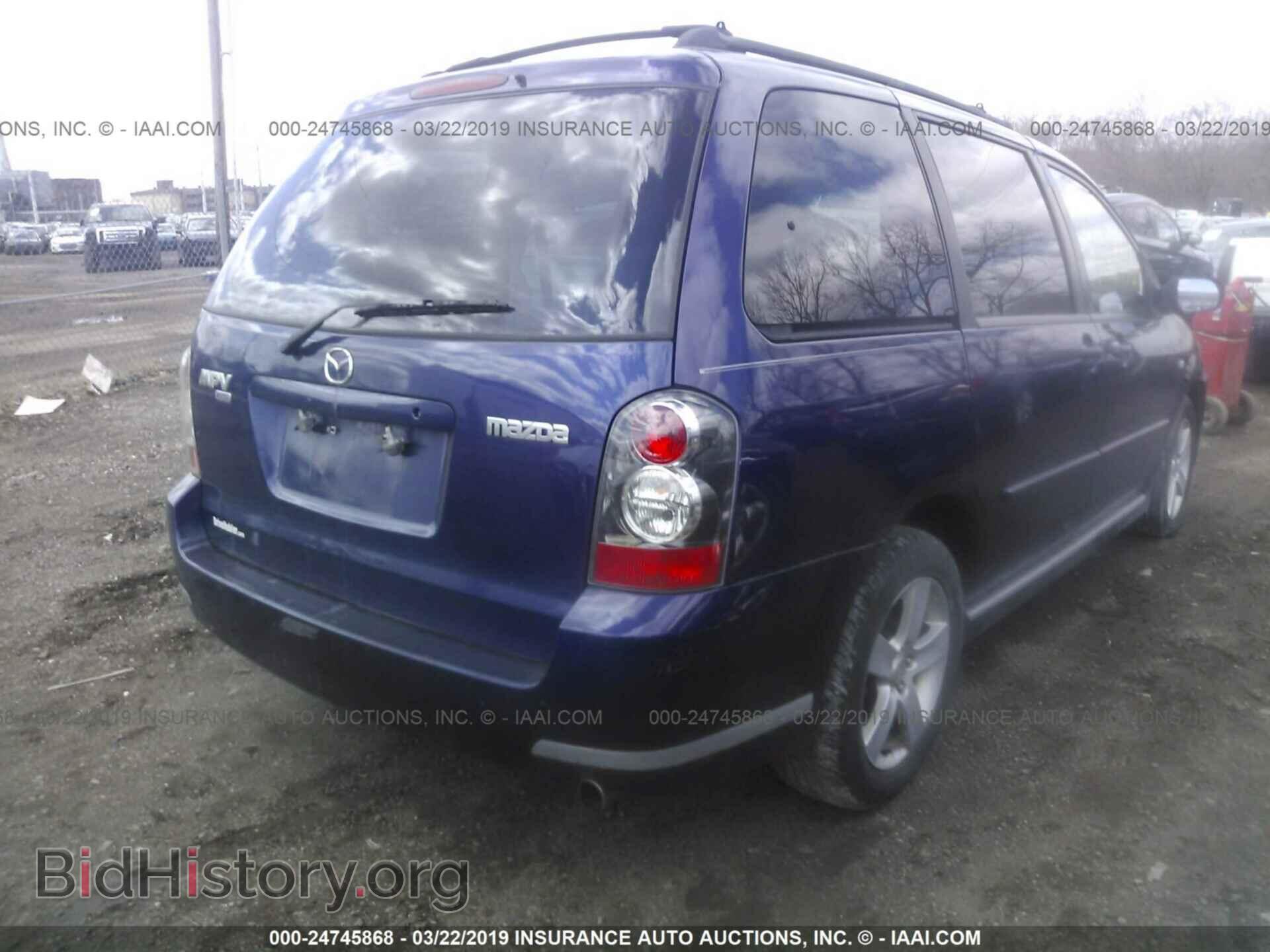 2006 MAZDA MPV - VIN: JM3LW28J660567205 - Фото 4