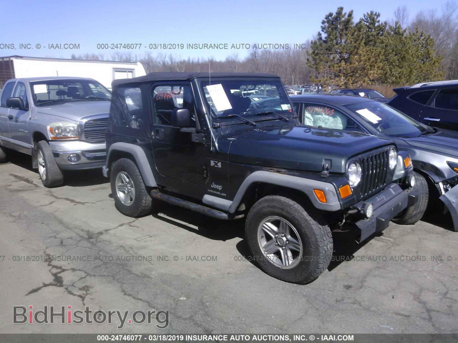 Photo 1J4FA39S33P357241 - JEEP WRANGLER 2003
