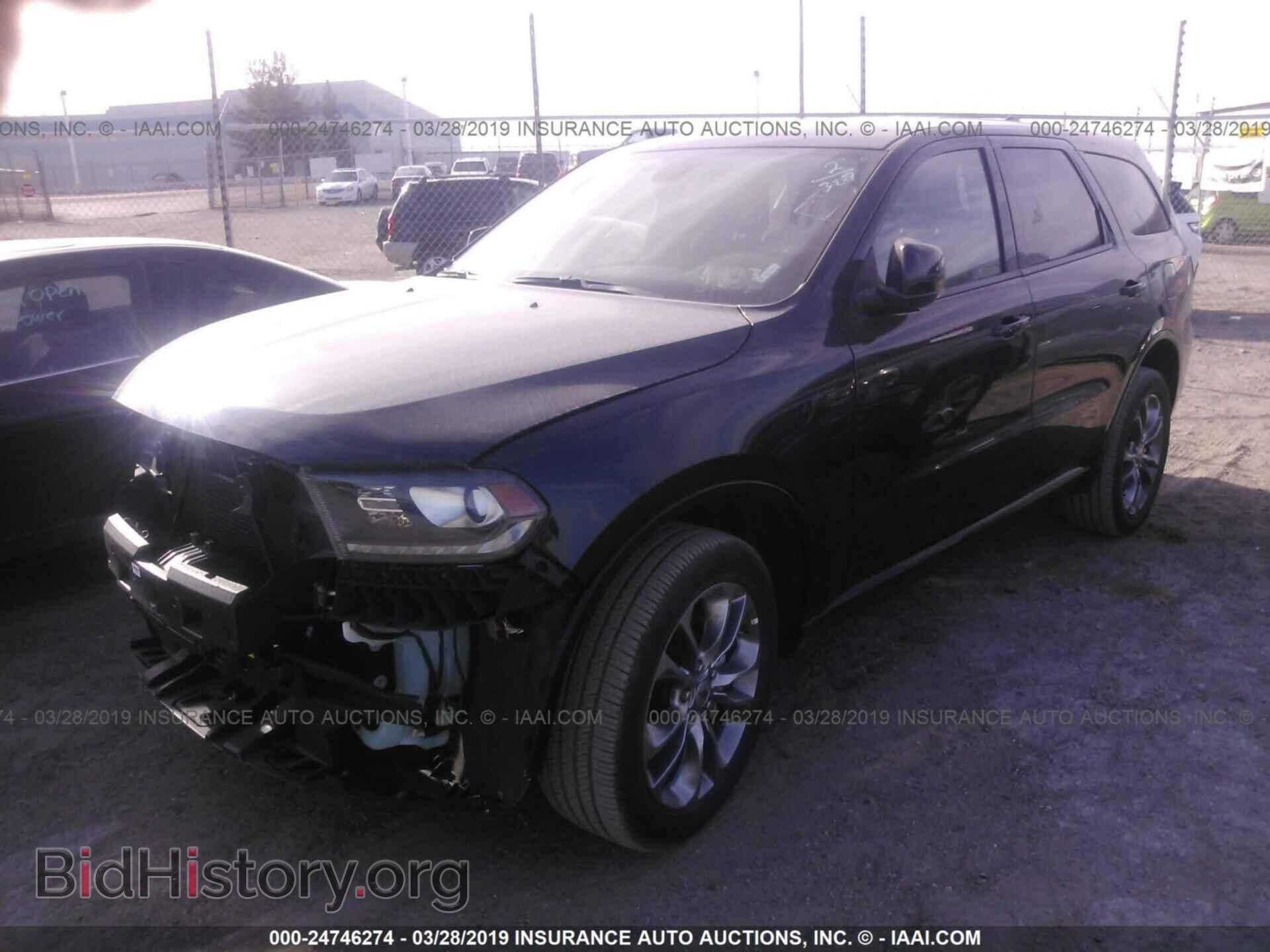 2019 DODGE DURANGO - VIN: 1C4RDJDGXKC557296 - Фото 2