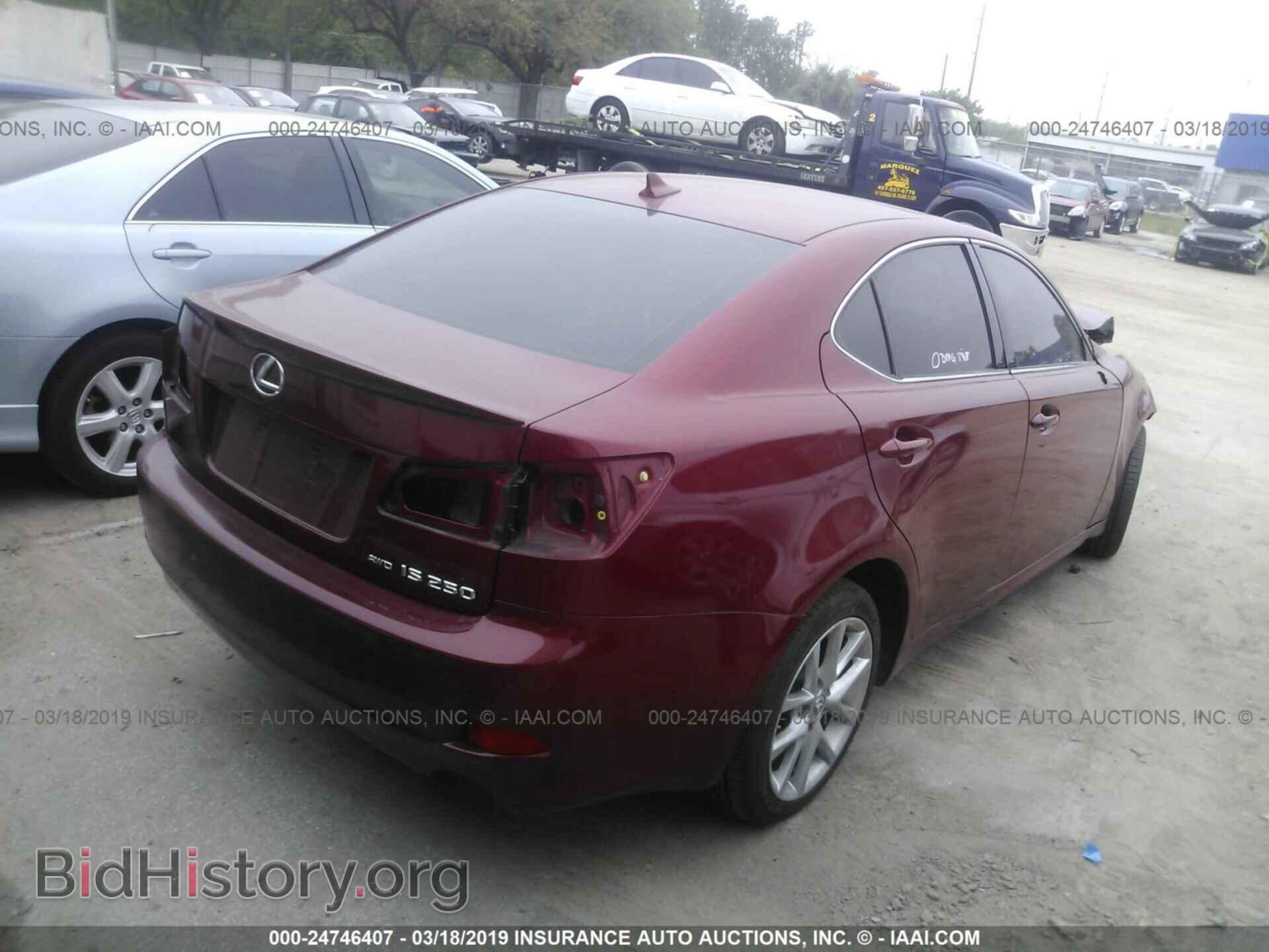 2011 LEXUS IS - VIN: JTHCF5C20B5049578 - Фото 4
