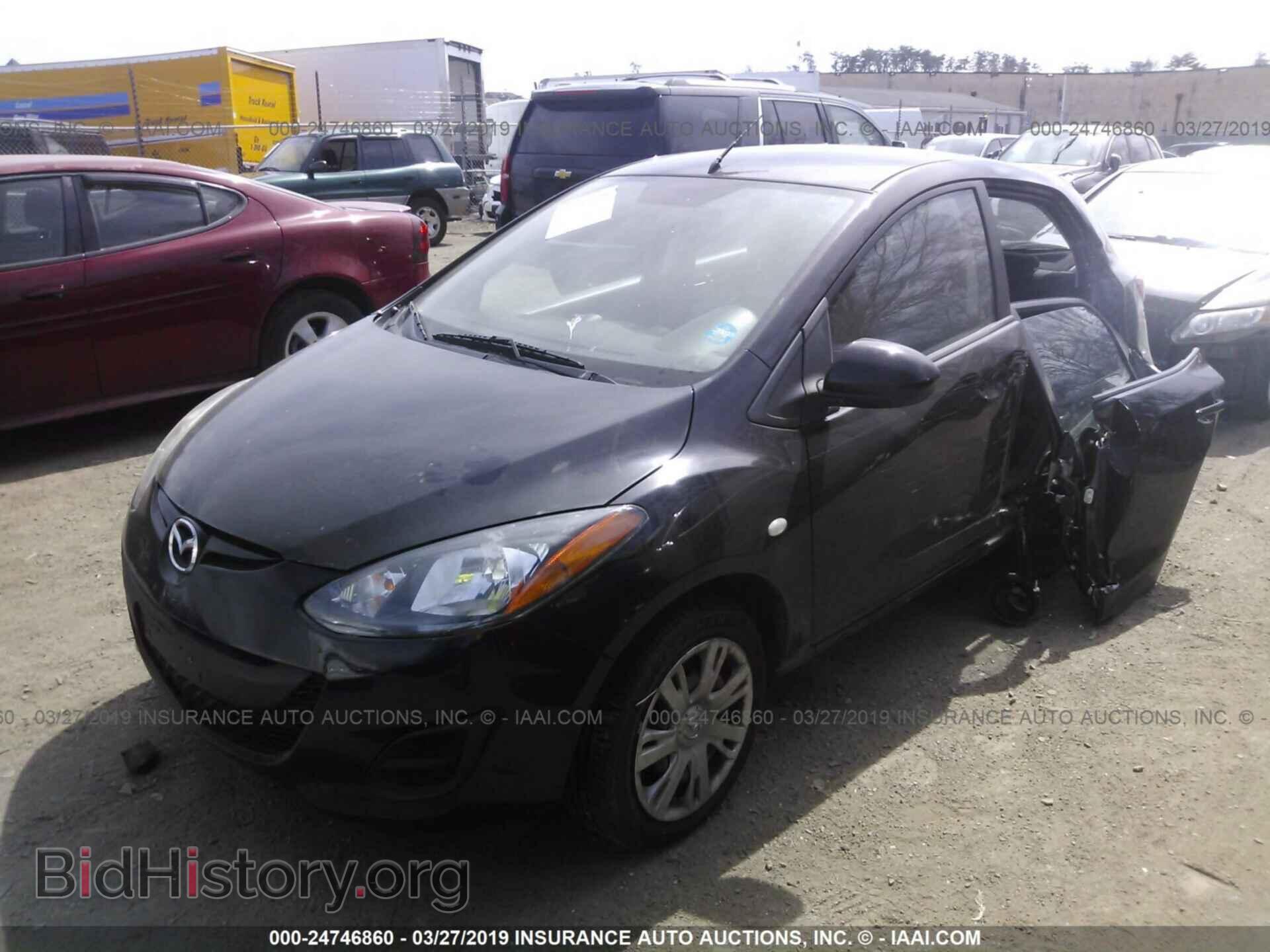 2012 MAZDA MAZDA2 - VIN: JM1DE1KY2C0136887 - Photo 2