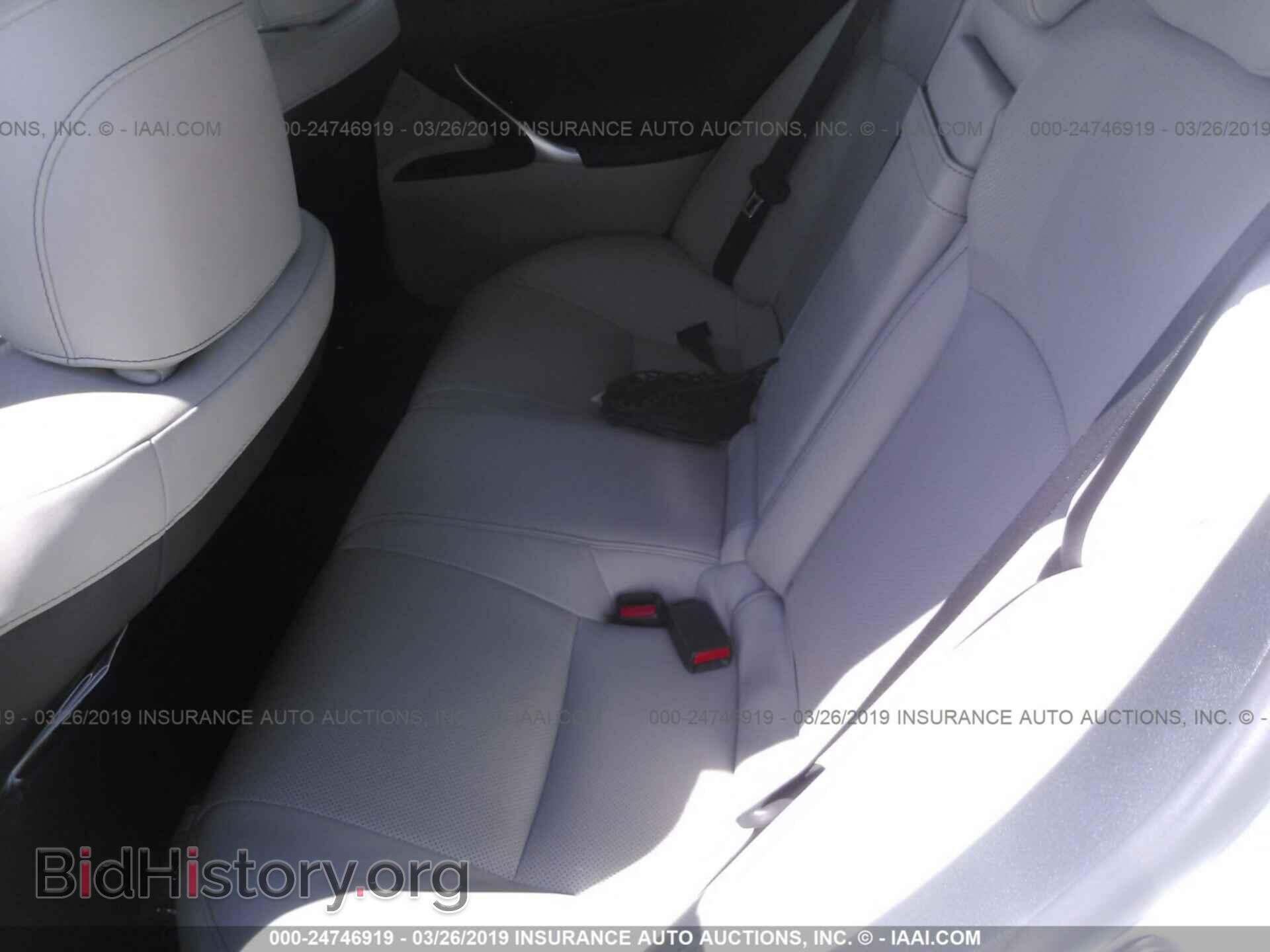 2012 LEXUS IS - VIN: JTHBF5C22C5165376 - Фото 8