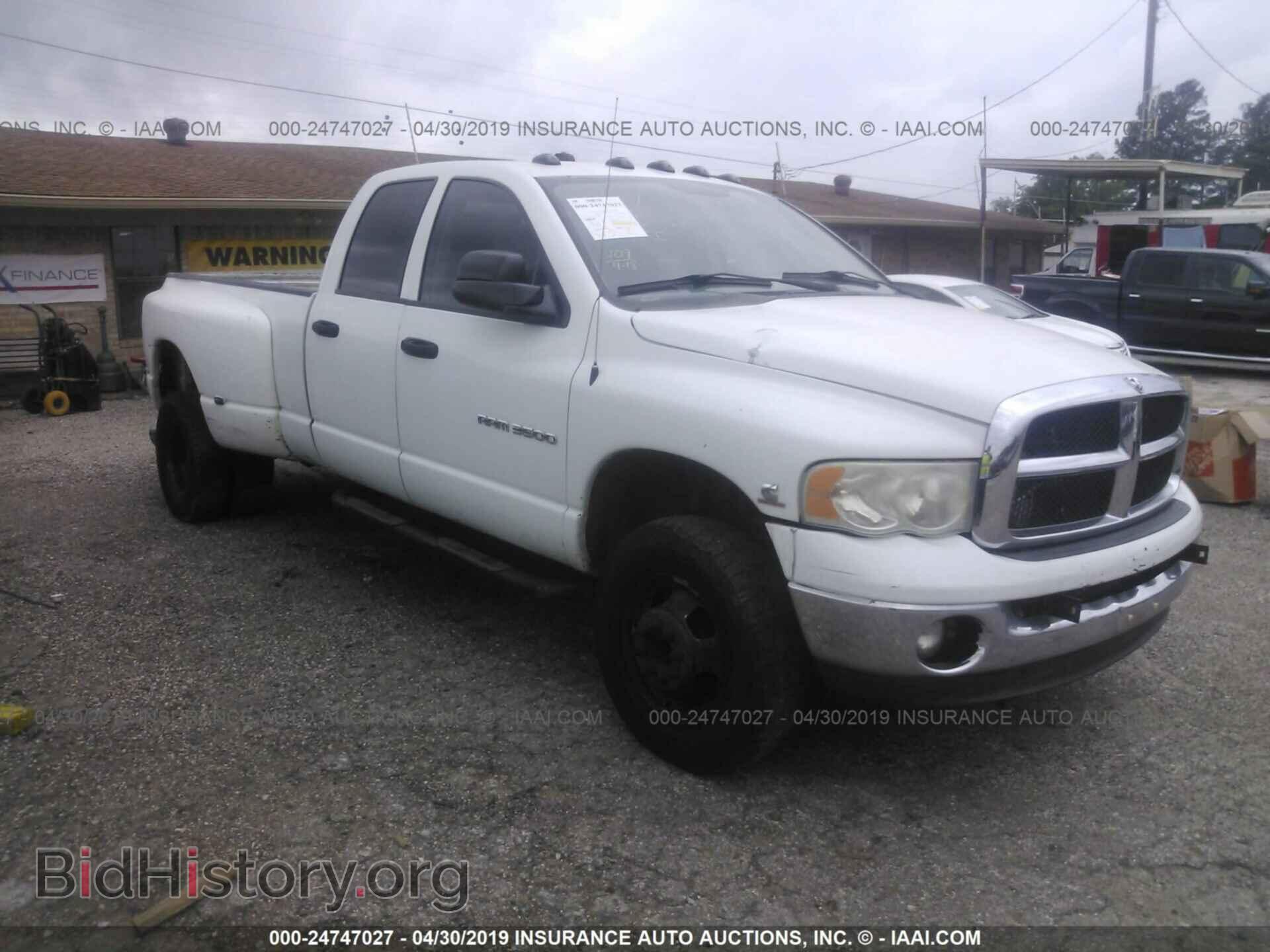 Photo 3D7MU48C73G841539 - DODGE RAM 3500 2003