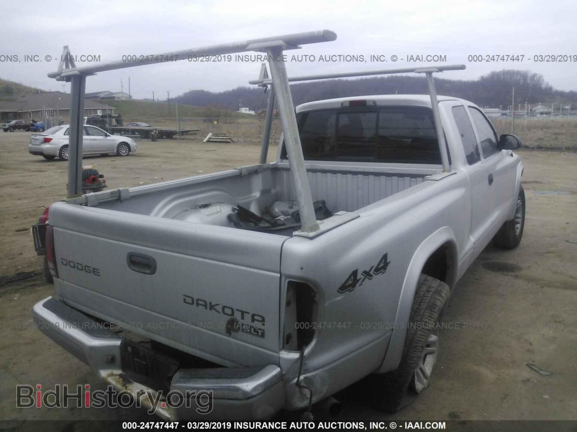 2004 DODGE DAKOTA - VIN: 1D7HG42K04S719575 - Фото 4