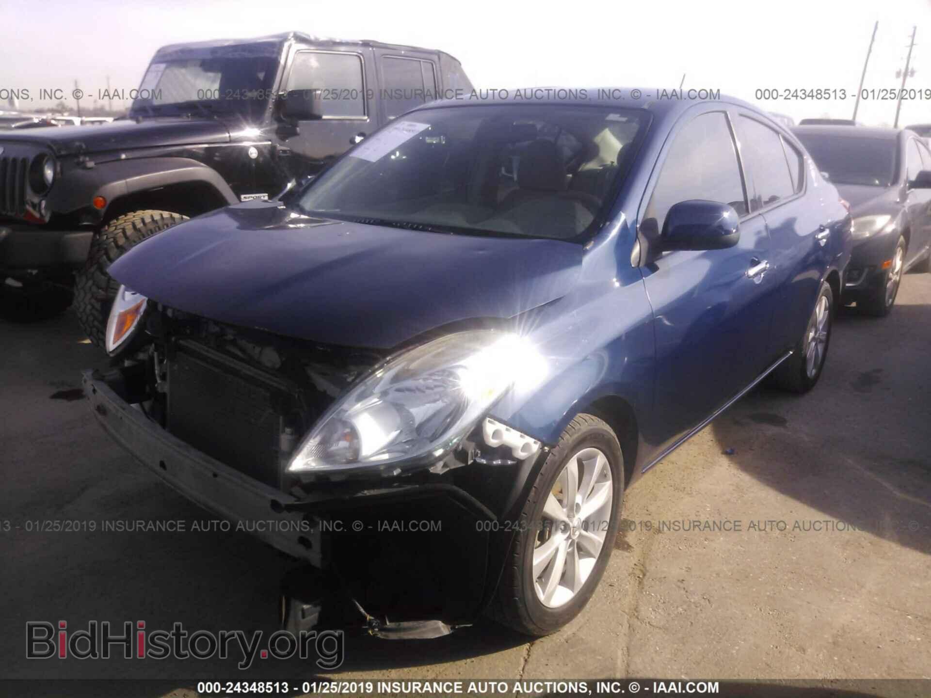 2014 NISSAN VERSA - VIN: 3N1CN7AP1EL851501 - Фото 2