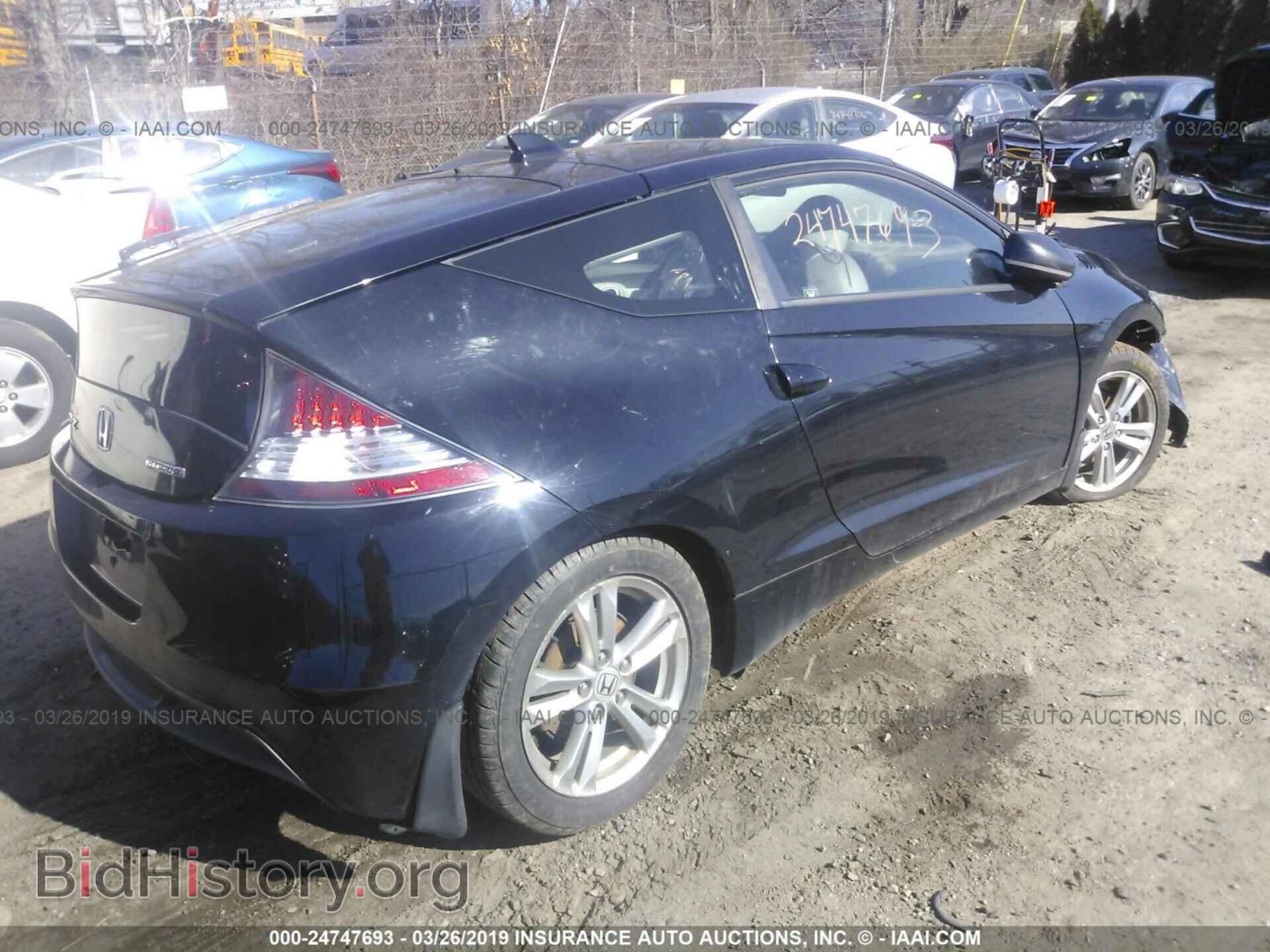2012 HONDA CR-Z - VIN: JHMZF1D68CS001026 - Фото 4