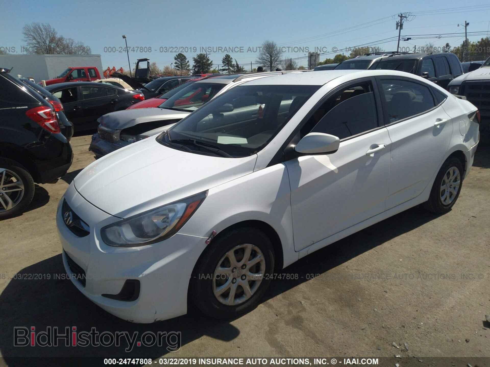 2014 HYUNDAI ACCENT - VIN: KMHCT4AEXEU674920 - Фото 2