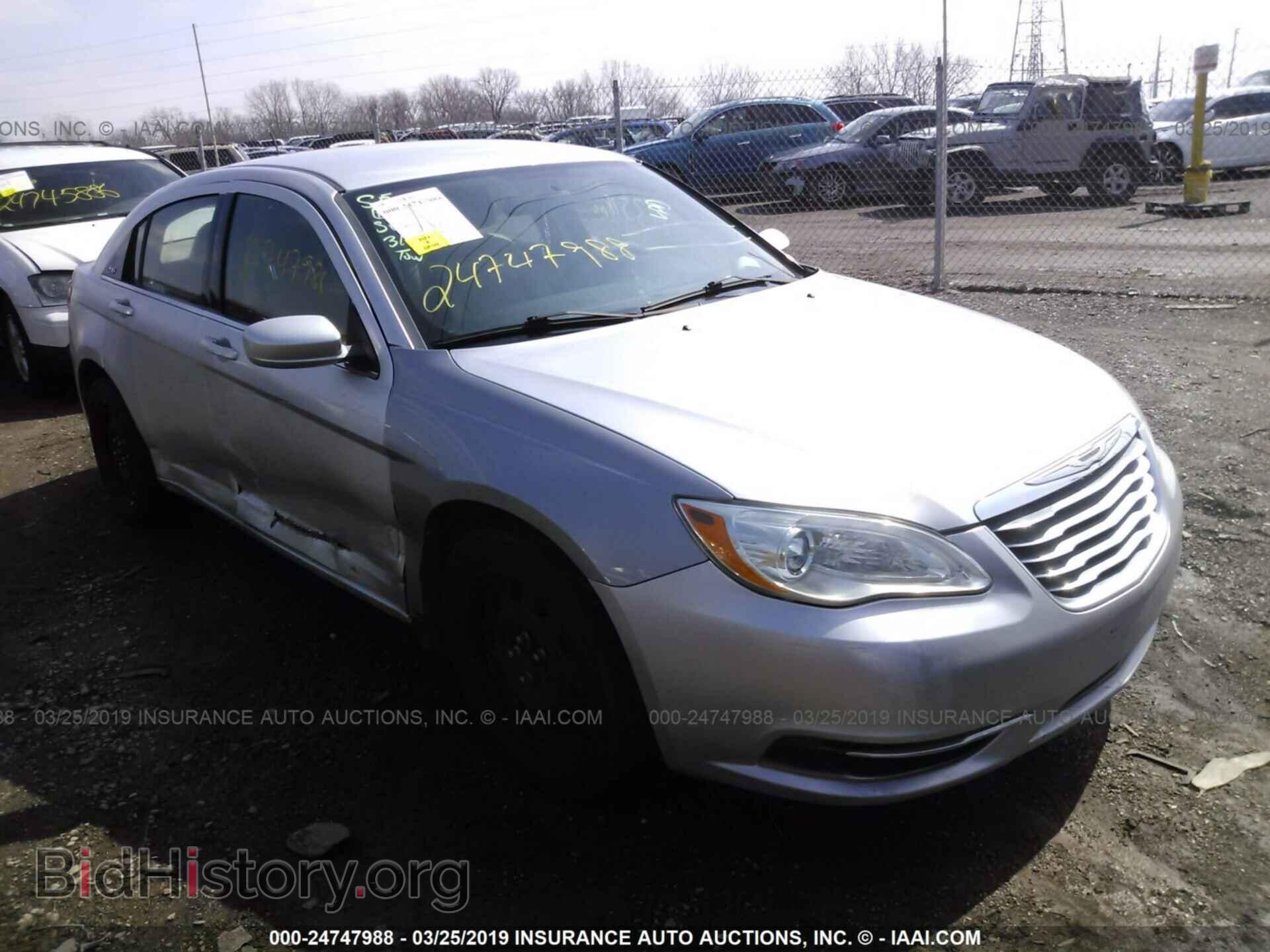 Photo 1C3CCBAB8CN189573 - CHRYSLER 200 2012