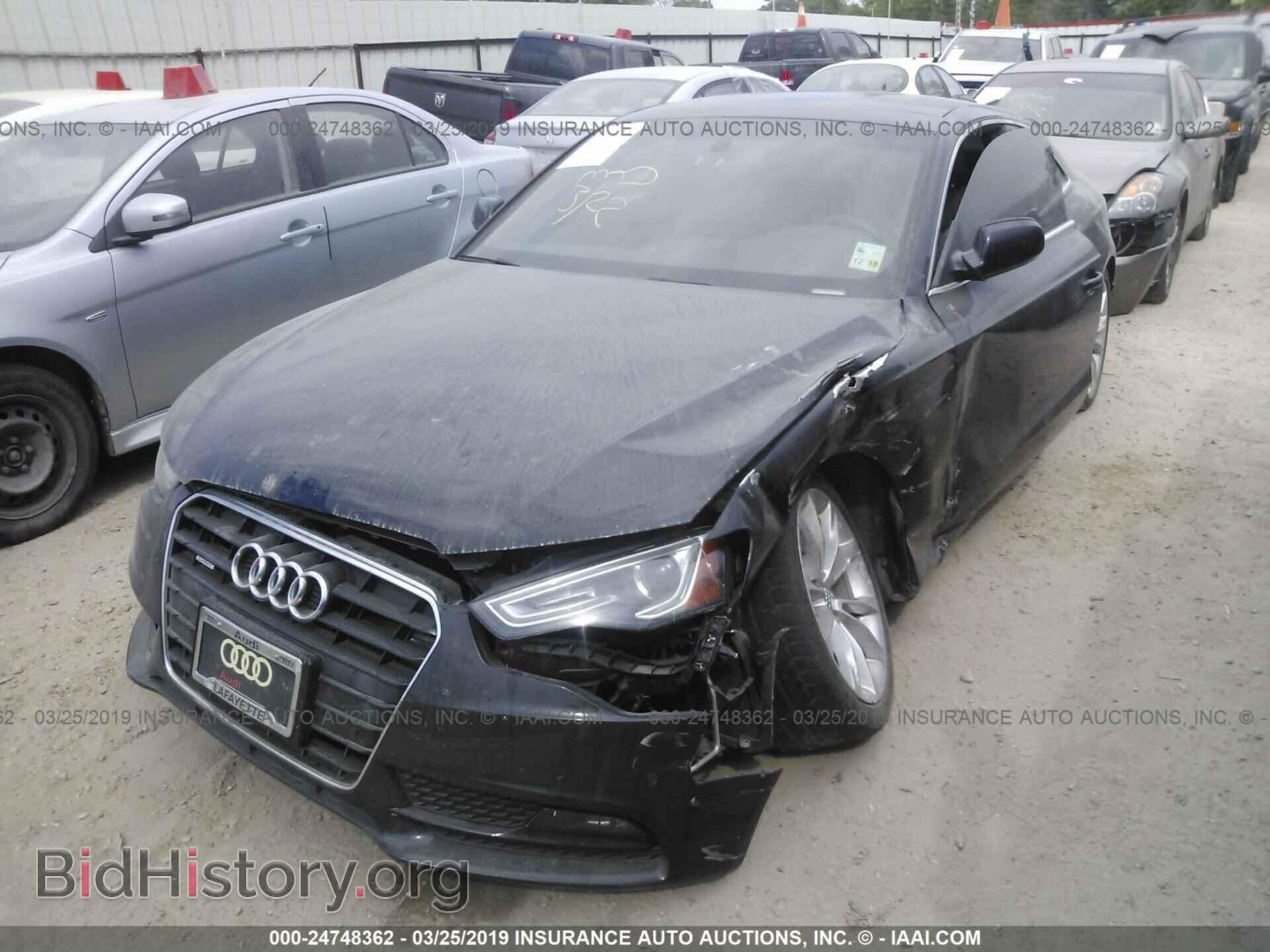 2013 AUDI A5 - VIN: WAULFAFR6DA079159 - Фото 2