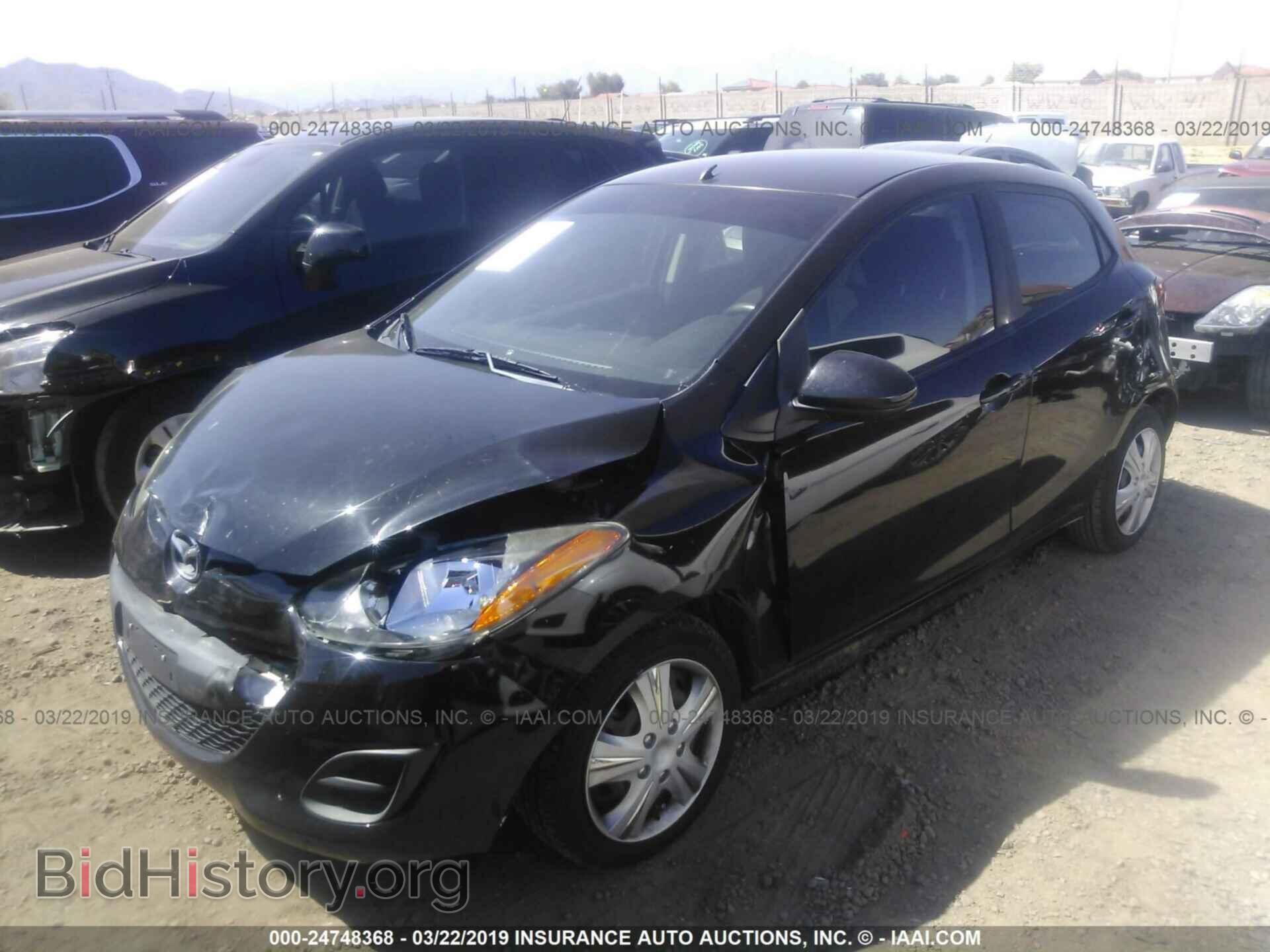 2012 MAZDA MAZDA2 - VIN: JM1DE1KZ3C0135742 - Photo 2