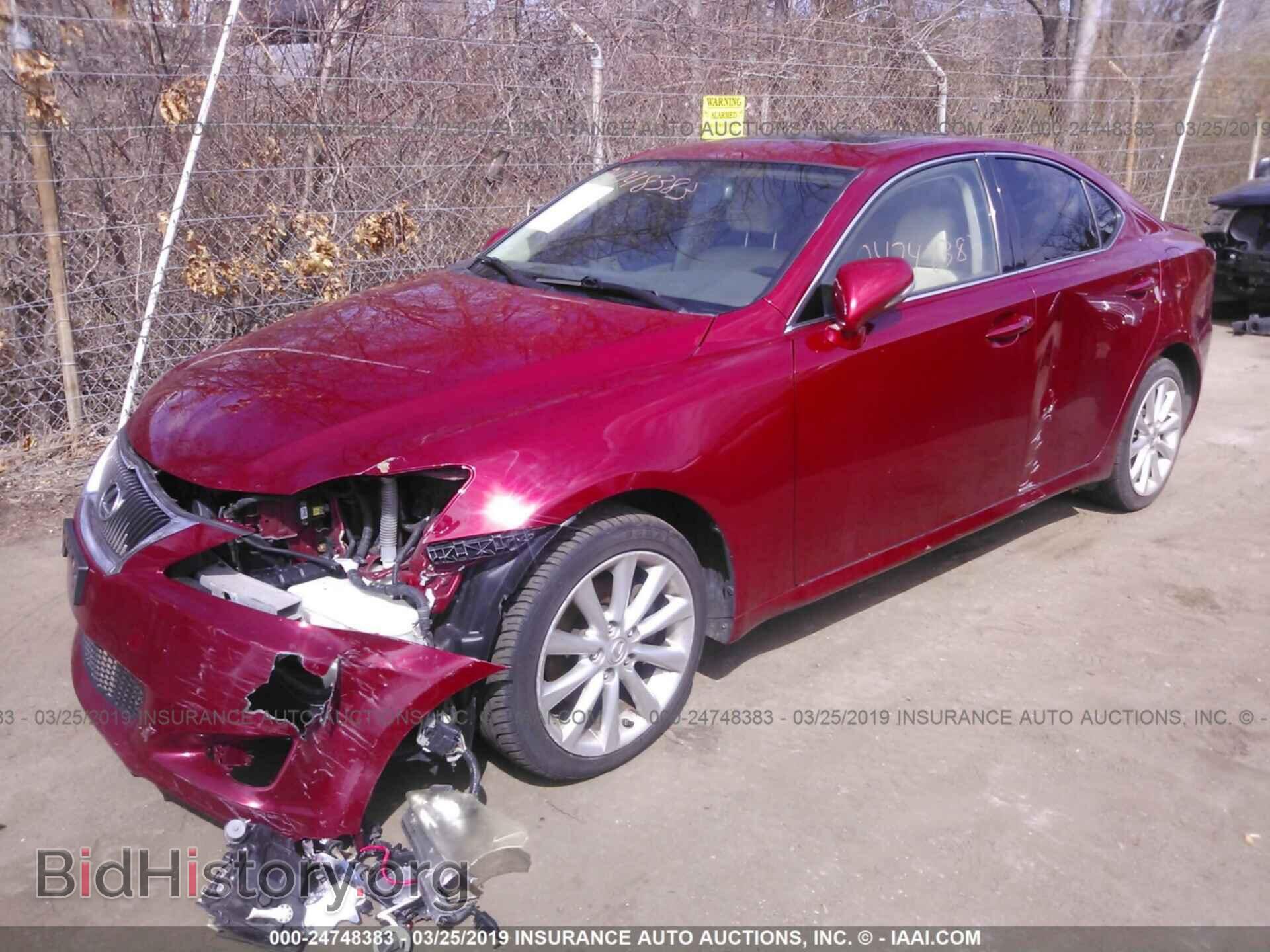 2009 LEXUS IS - VIN: JTHCK262495029172 - Фото 2