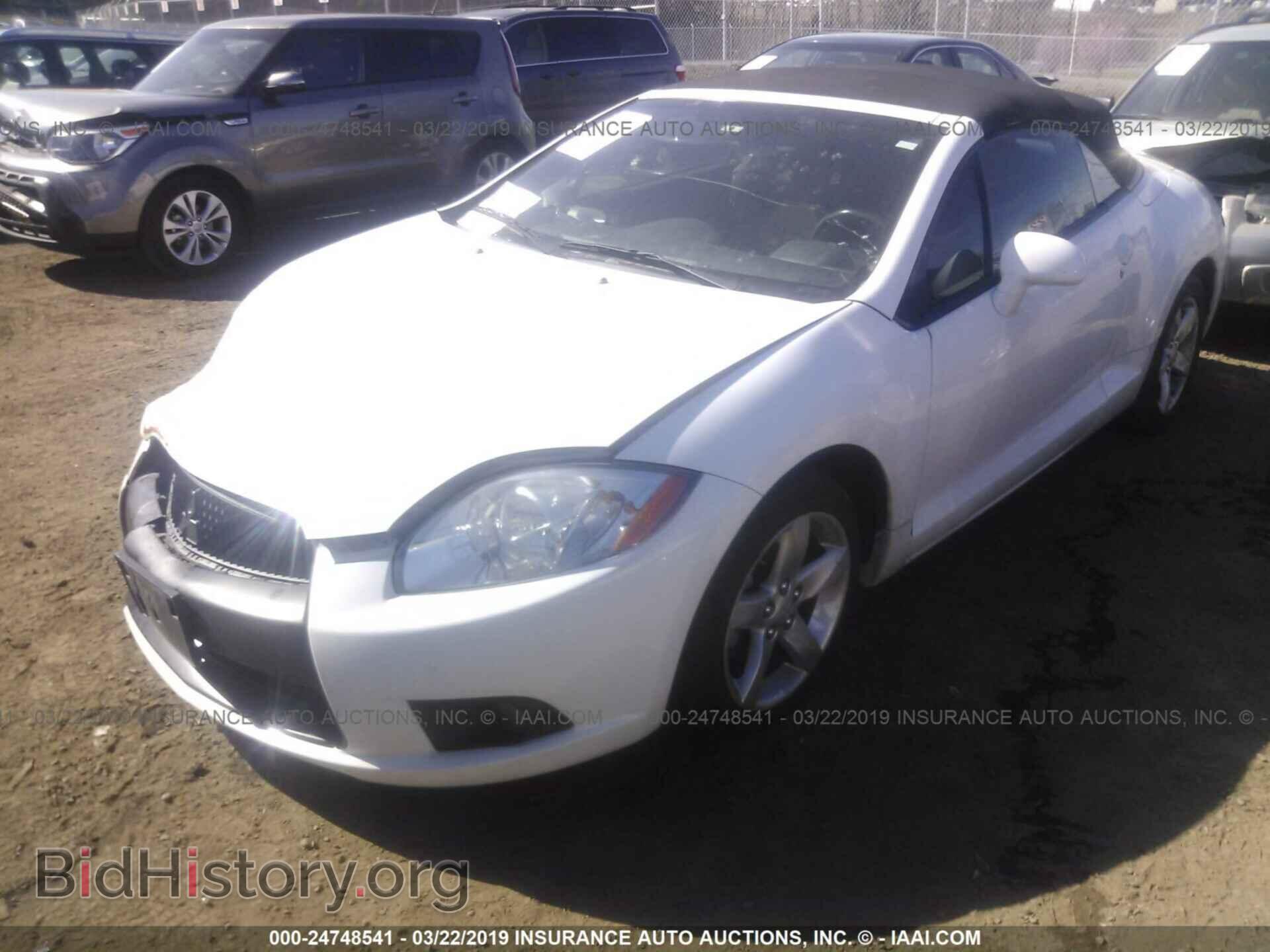 2011 MITSUBISHI ECLIPSE - VIN: 4A37L2EF6BE003227 - Photo 2