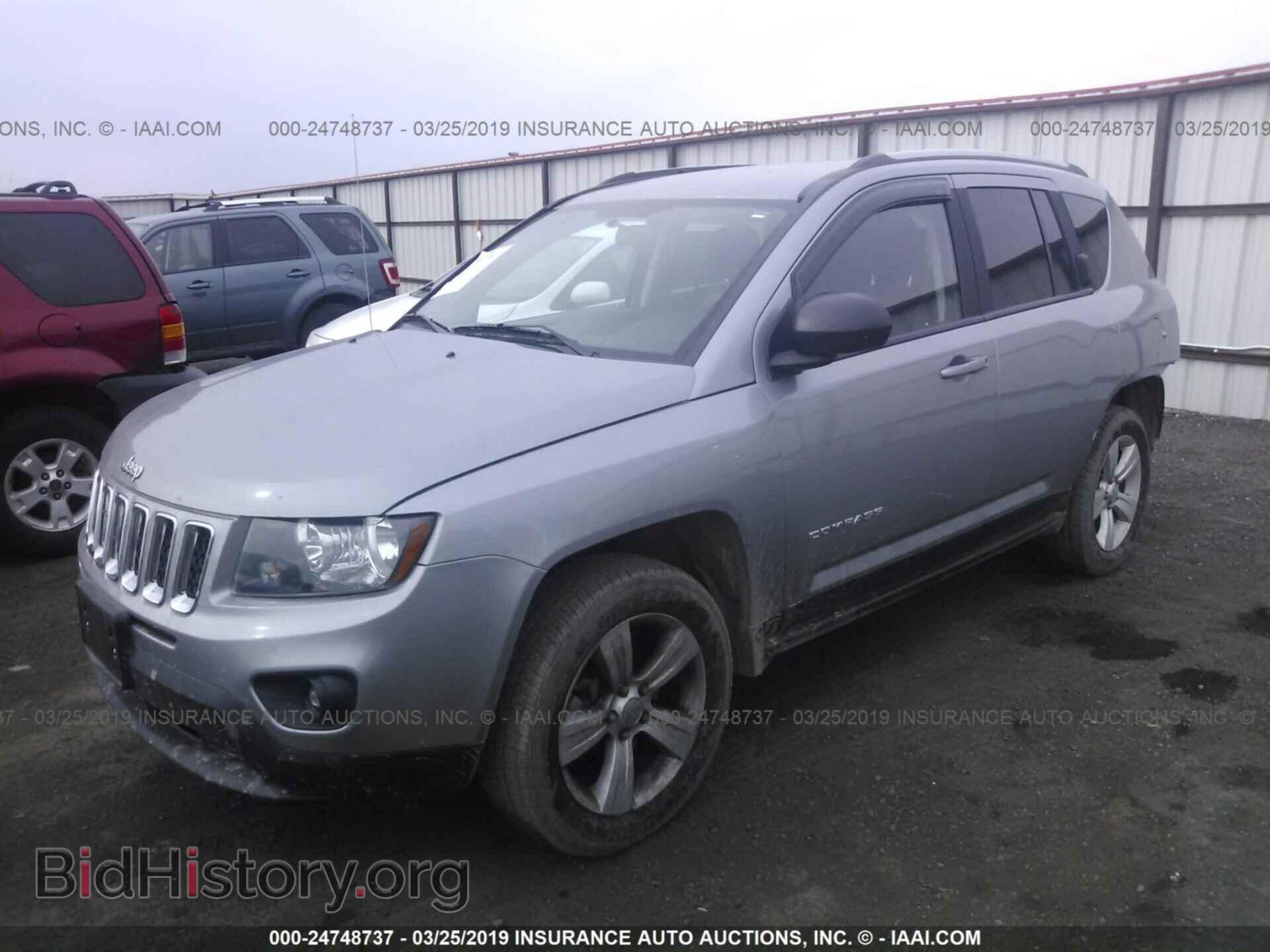 2015 JEEP COMPASS - VIN: 1C4NJDBB5FD316908 - Фото 2