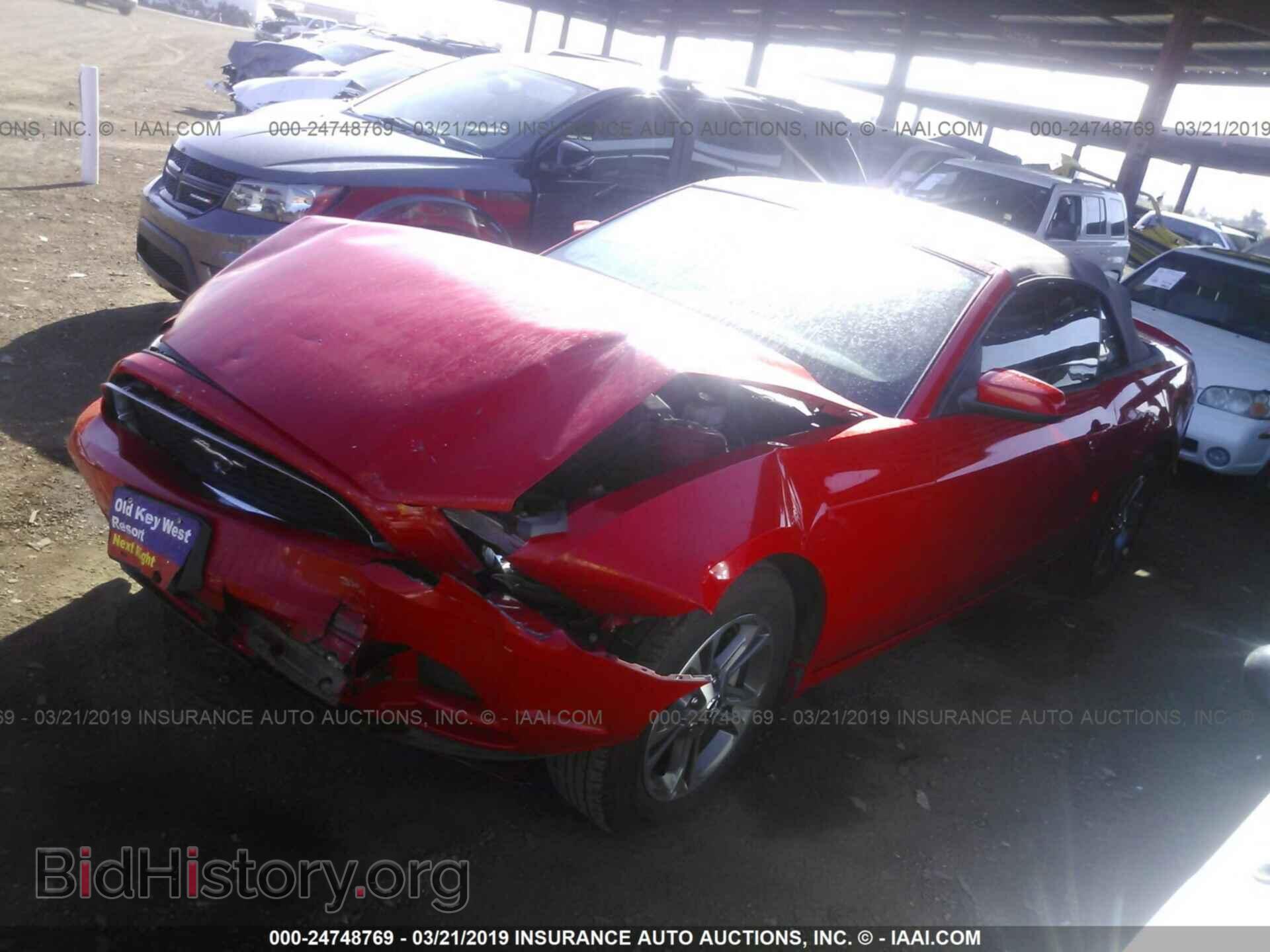2014 FORD MUSTANG - VIN: 1ZVBP8EM9E5243697 - Фото 2