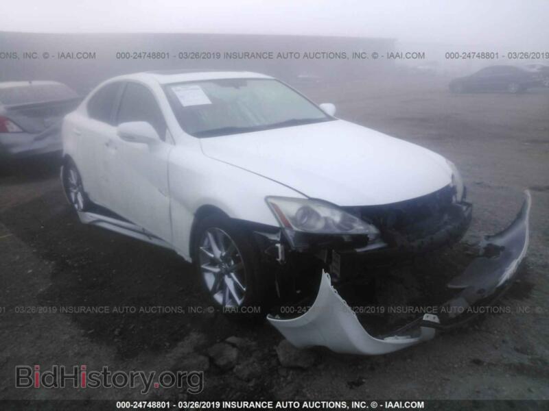 2012 Lexus IS 250 (VIN JTHBF5C2XC2102947) — фото 1 из 10, IAAI, повреждение: передняя часть