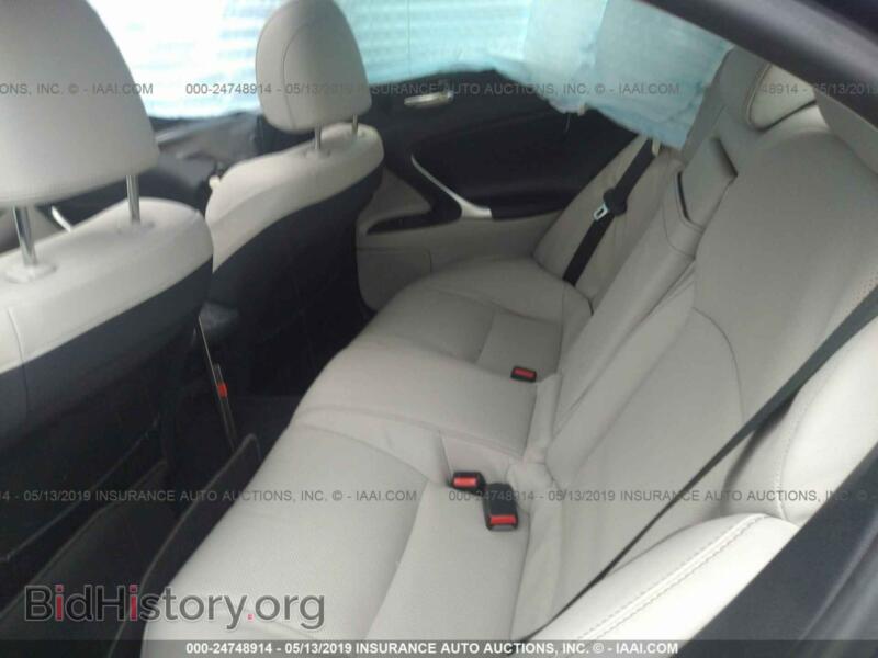 2012 Lexus IS (VIN JTHCF5C21C5053110) — фото 8 из 10