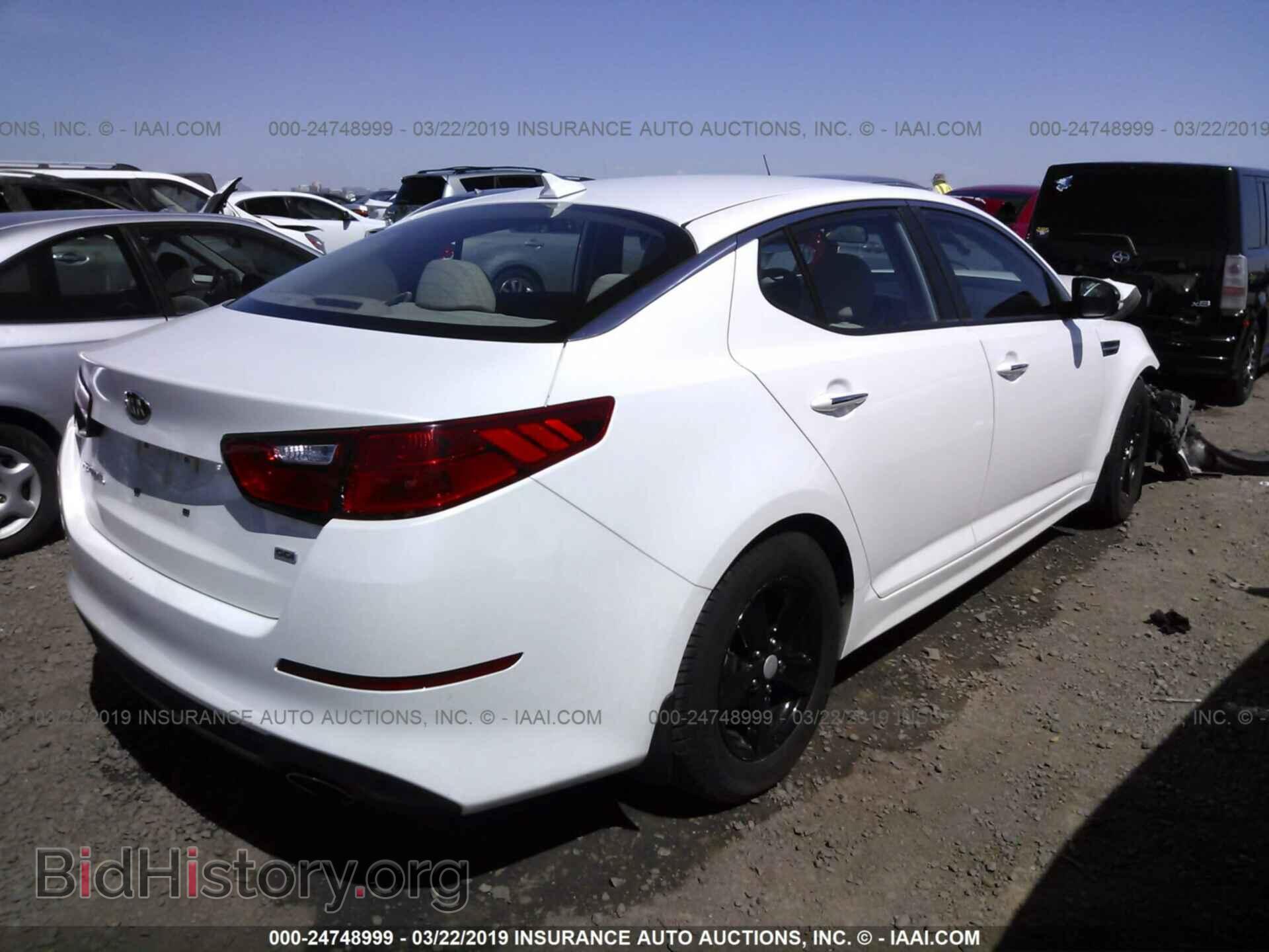 2015 KIA OPTIMA - VIN: KNAGM4A76F5580269 - Фото 4