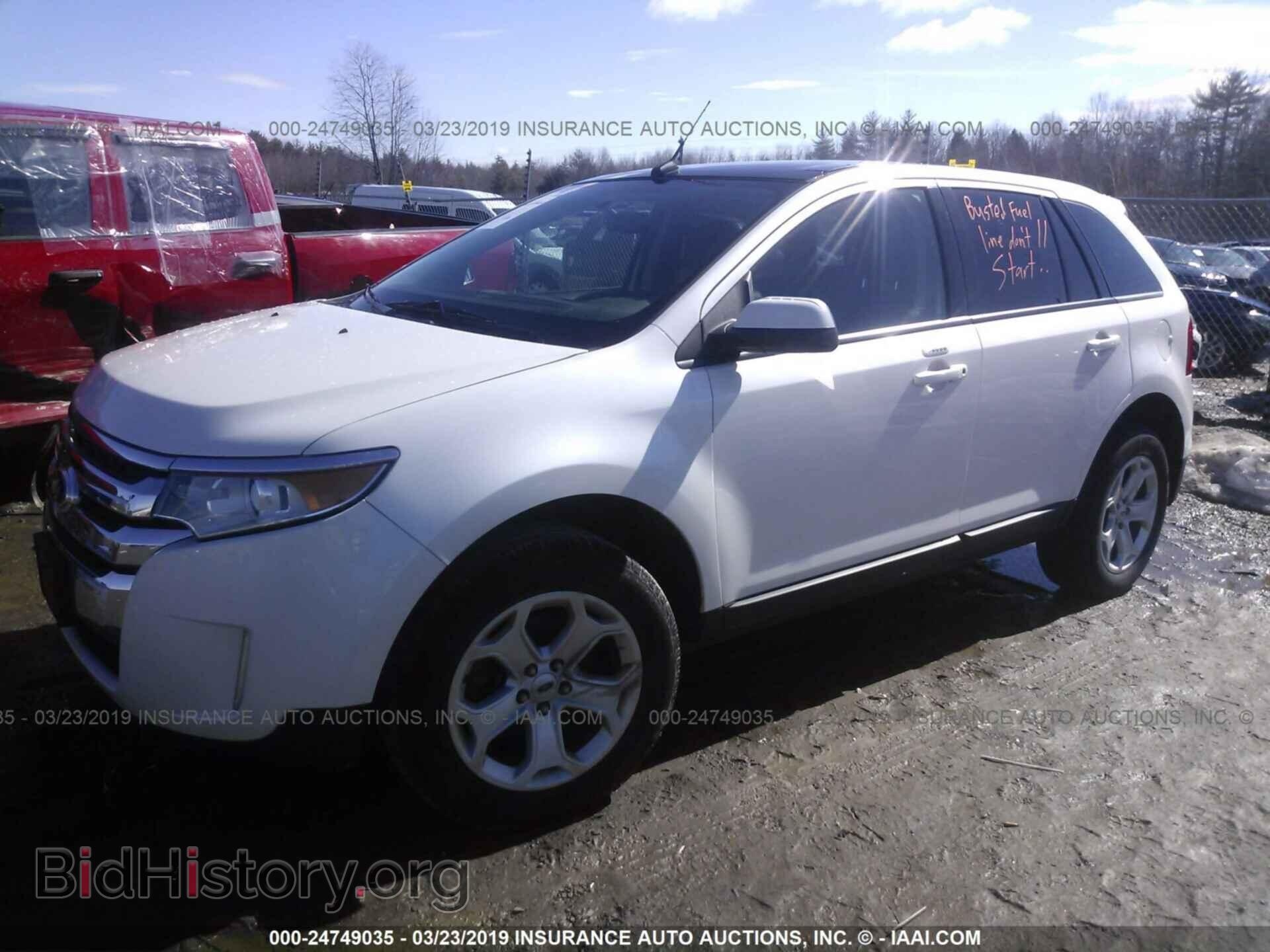 2013 FORD EDGE - VIN: 2FMDK4JC6DBC72323 - Фото 2