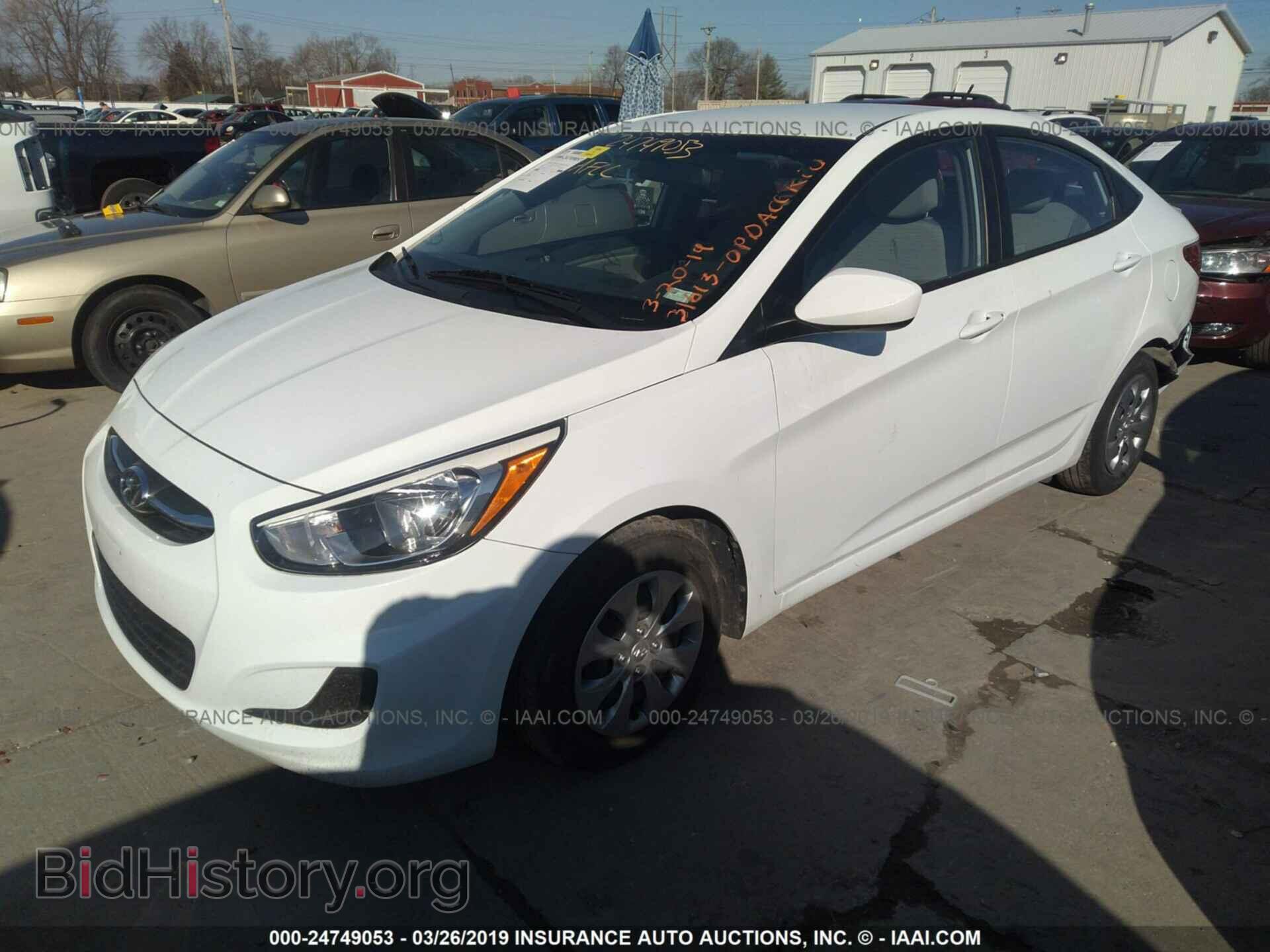 2016 HYUNDAI ACCENT - VIN: KMHCT4AEXGU094098 - Фото 2