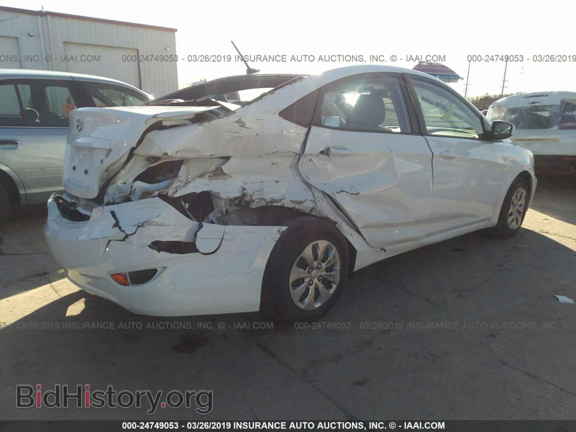 2016 HYUNDAI ACCENT - VIN: KMHCT4AEXGU094098 - Фото 4