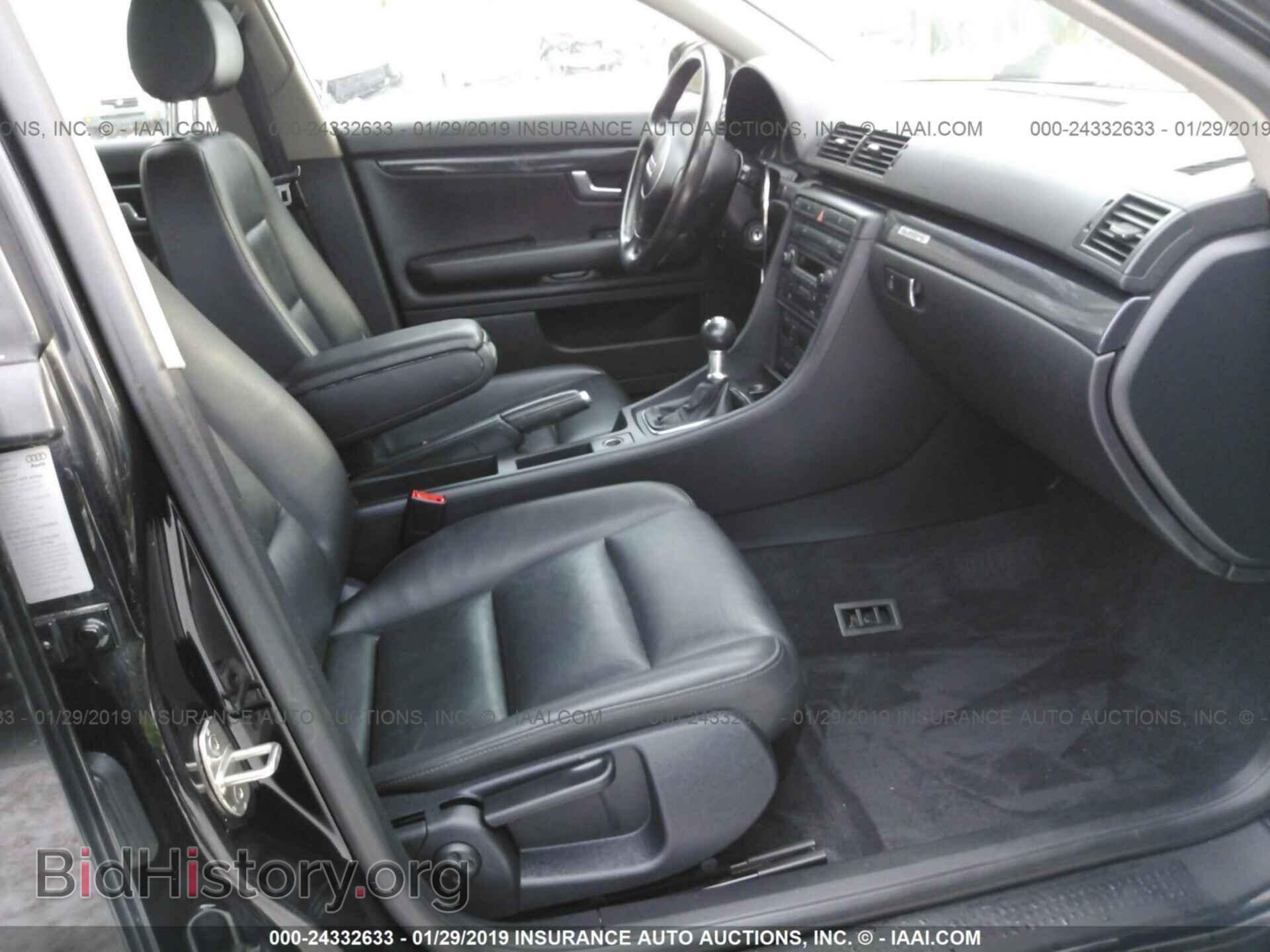 2005 AUDI A4 - VIN: WAULC68E25A072114 - Фото 5