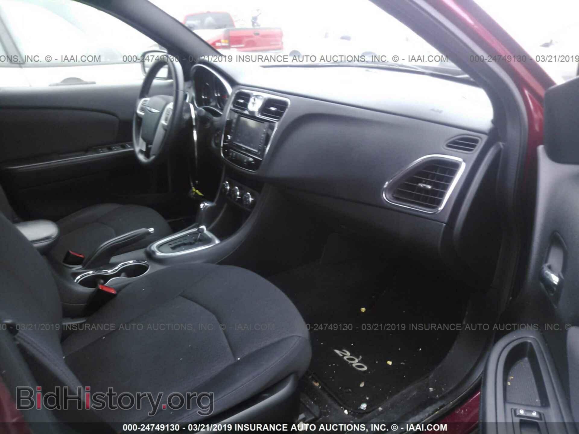 2012 CHRYSLER 200 - VIN: 1C3CCBBB9CN288210 - Фото 5