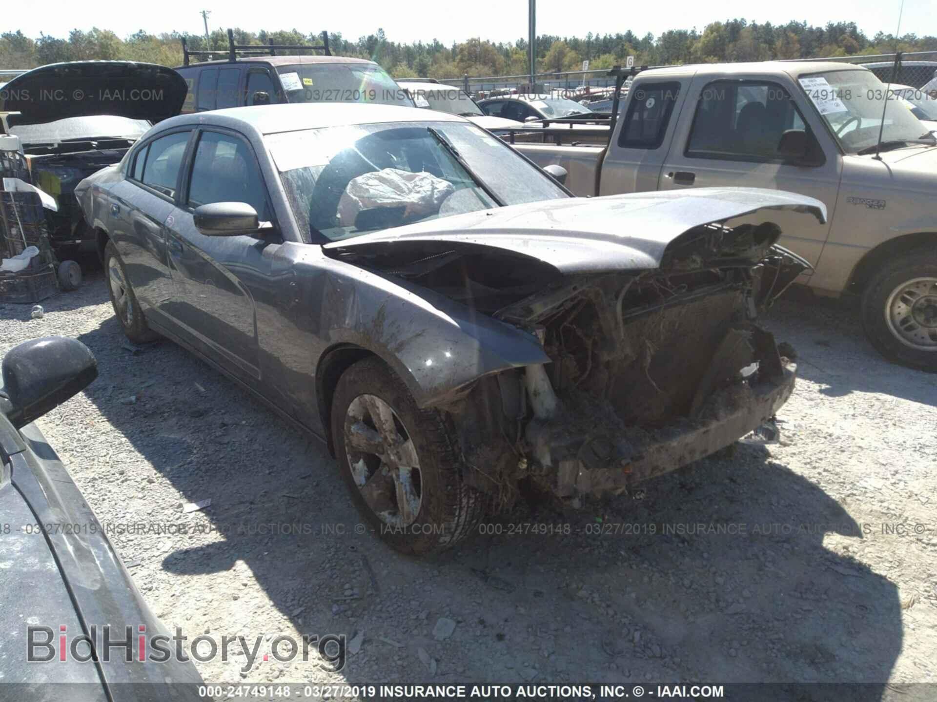 Photo 2C3CDXBG2CH189579 - DODGE CHARGER 2012