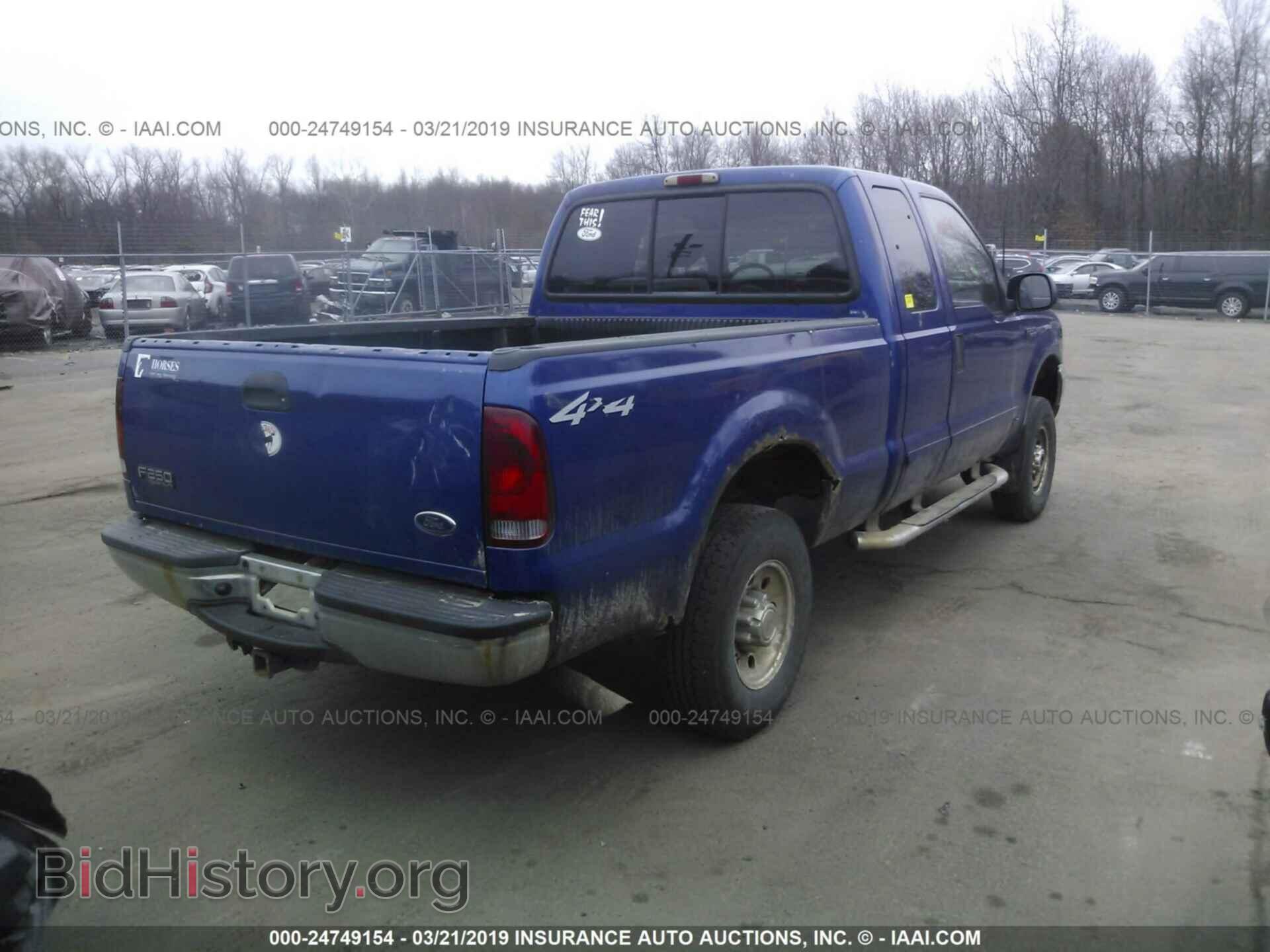 2003 FORD F250 - VIN: 1FTNX21L73EA78384 - Фото 4
