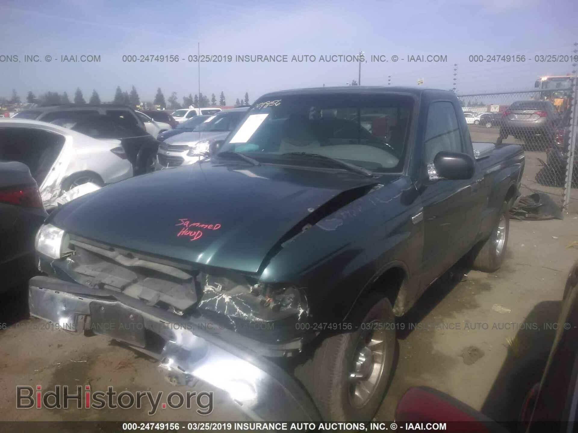 1999 MAZDA B2500 - VIN: 4F4YR12C8XTM46046 - Фото 2