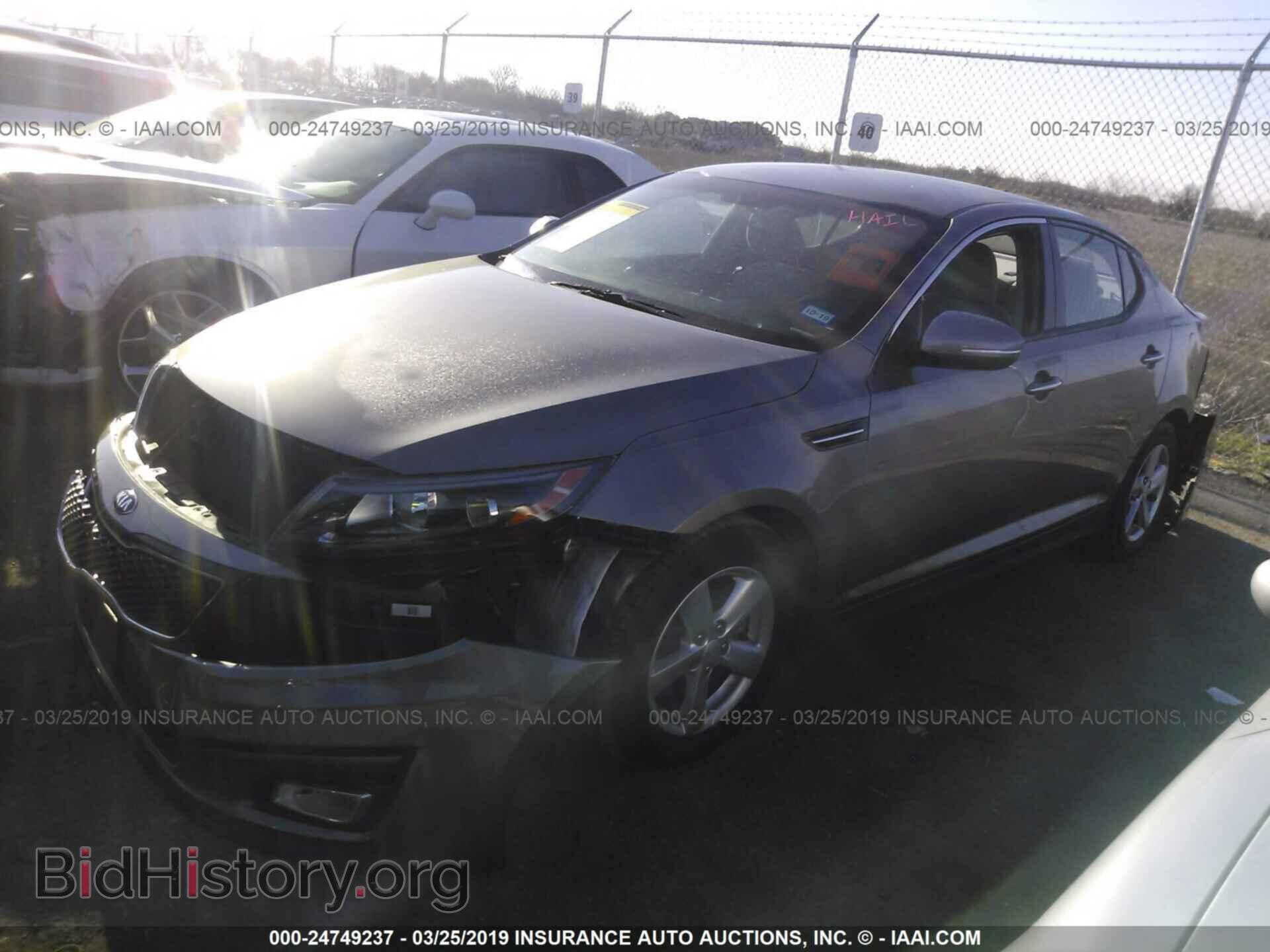 2015 KIA OPTIMA - VIN: 5XXGM4A71FG503355 - Фото 2