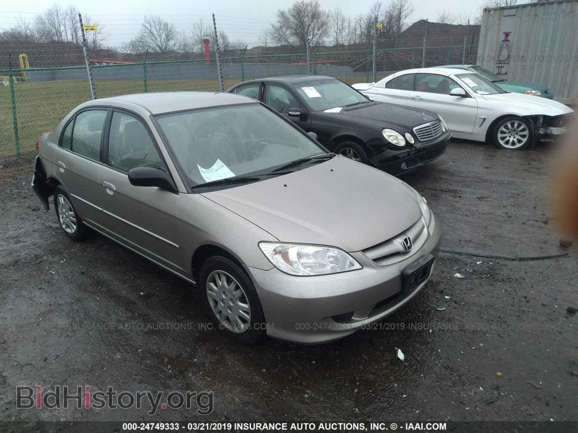 Фотография 2HGES16535H526443 - HONDA CIVIC 2005