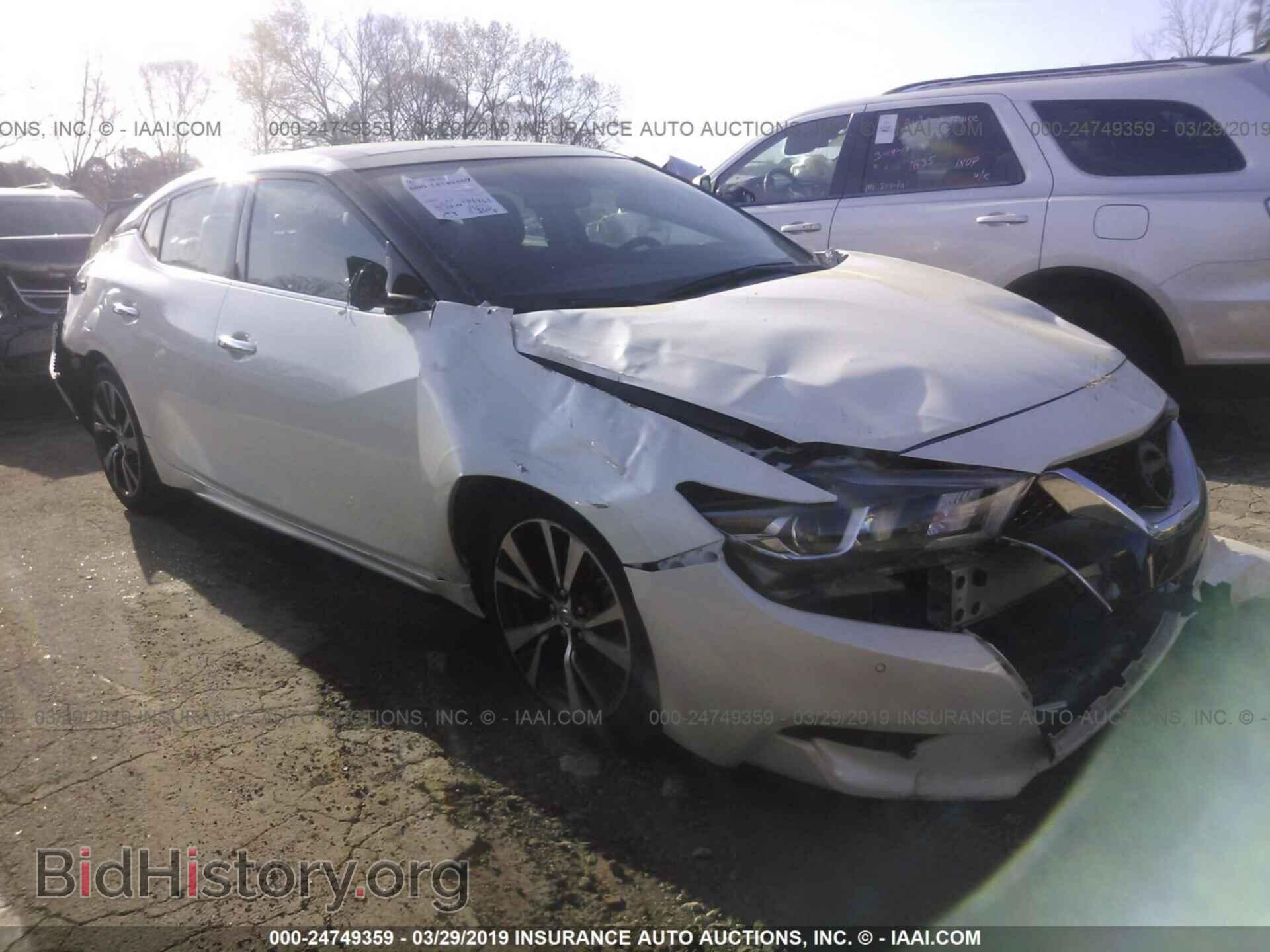 Фотография 1N4AA6APXHC436046 - NISSAN MAXIMA 2017