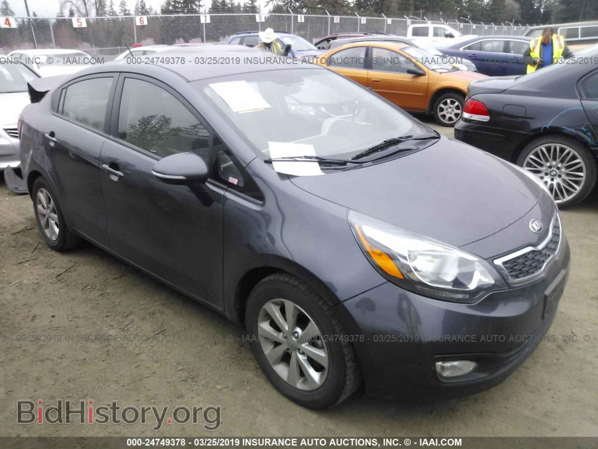 Фотография KNADN4A33D6196034 - KIA RIO 2013